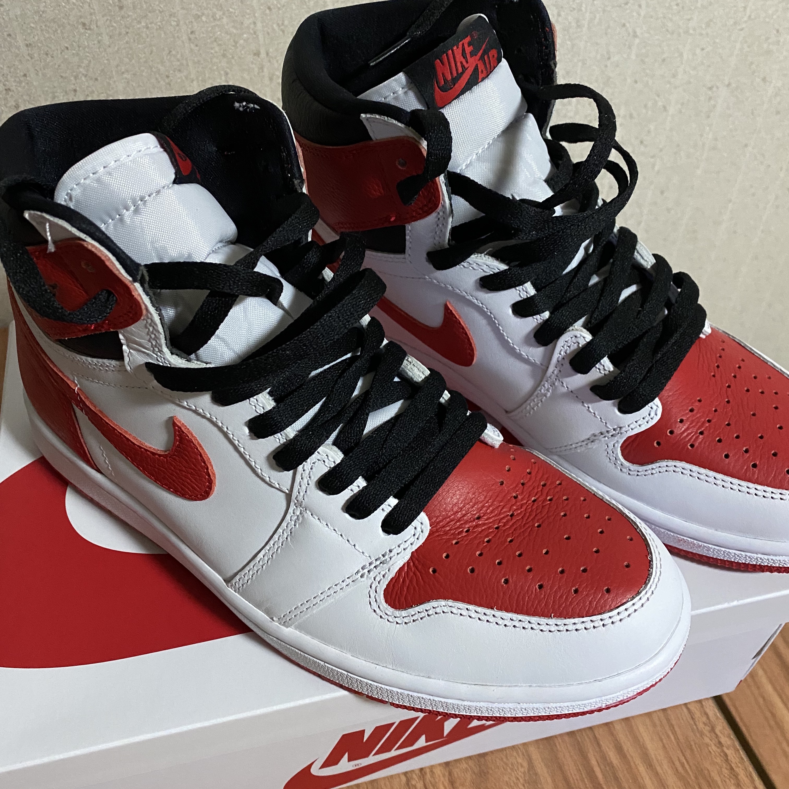 Jordan 1 Retro High OG Heritage 착용 스타일