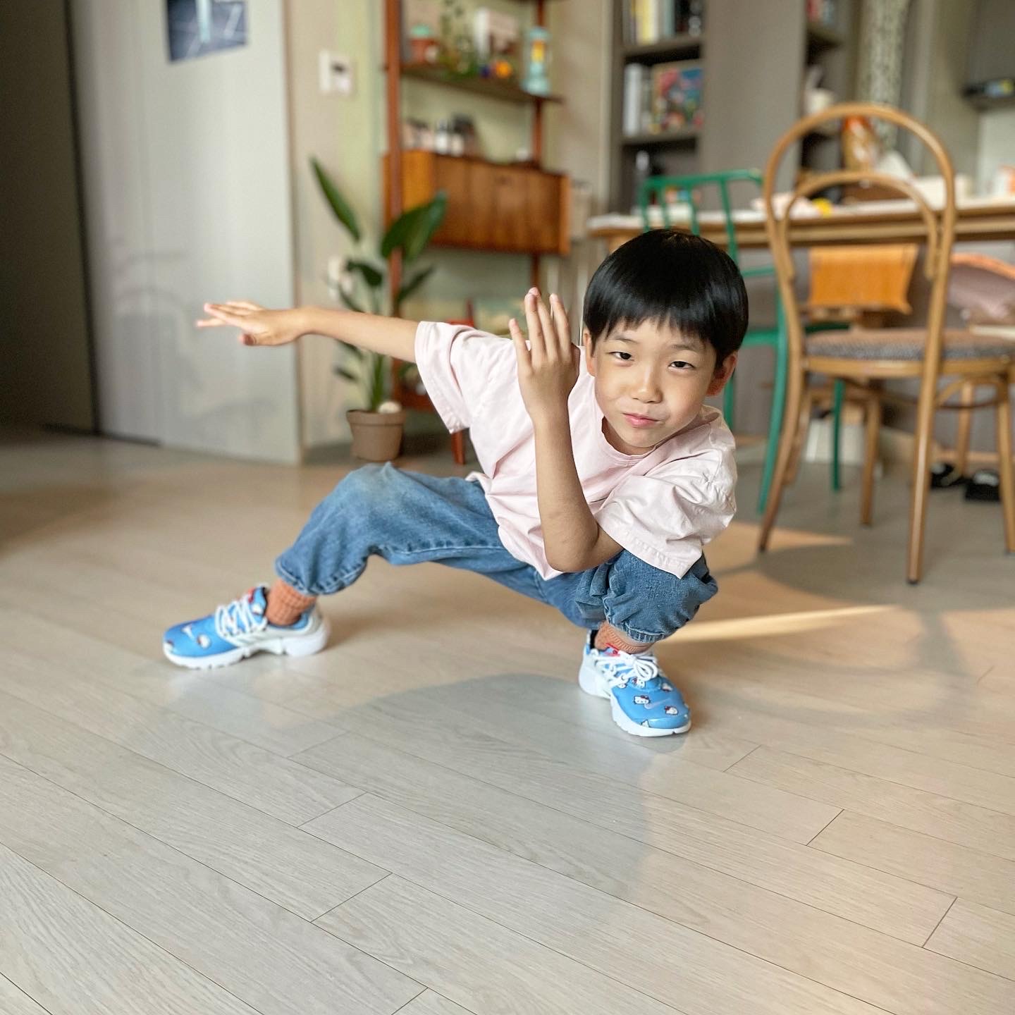 (PS) Nike x Hello Kitty Air Presto University Blue 착용 스타일 - 1