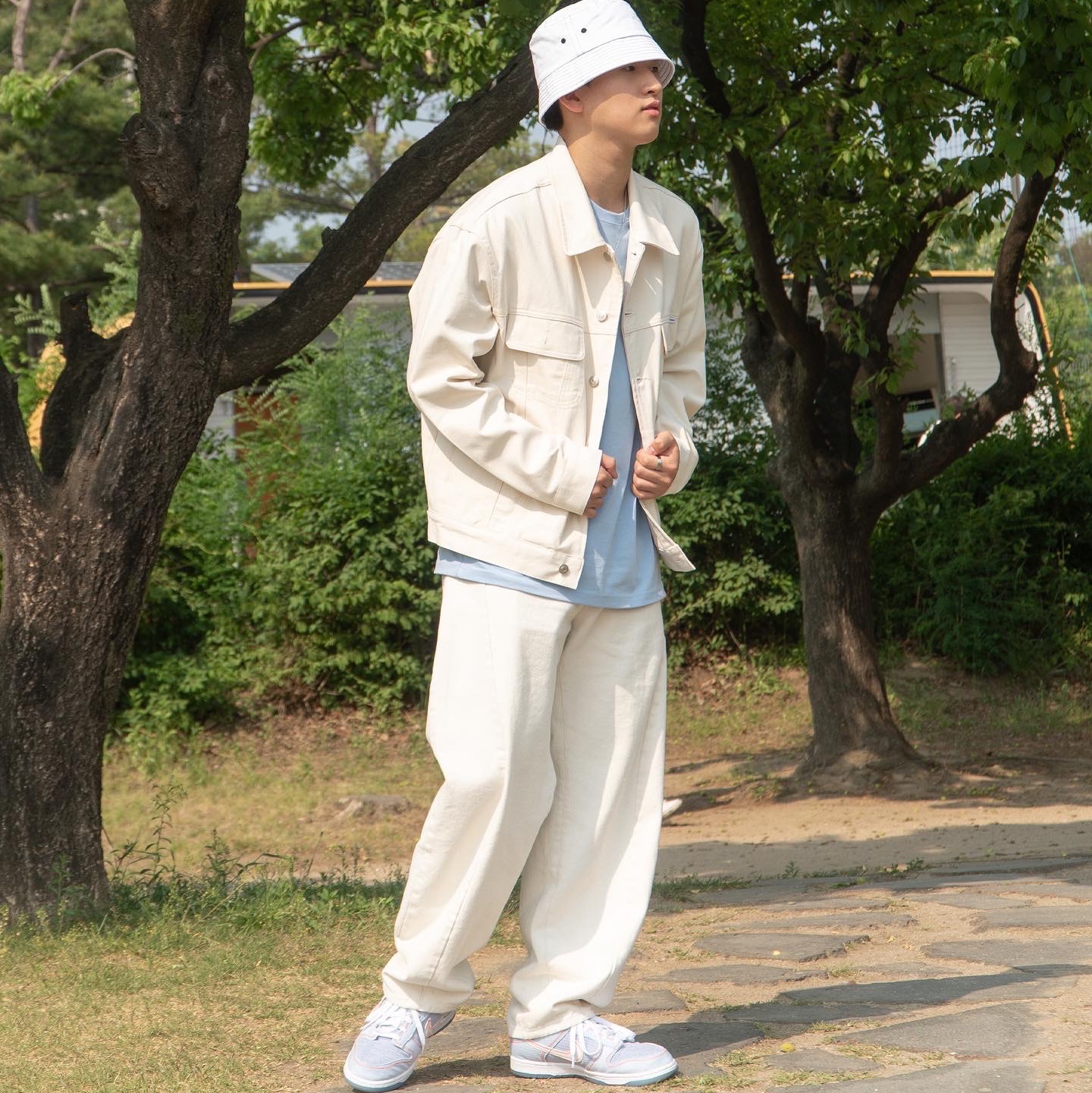 Nike x Union Dunk Low Passport Pack Argon 착용 스타일 - 2