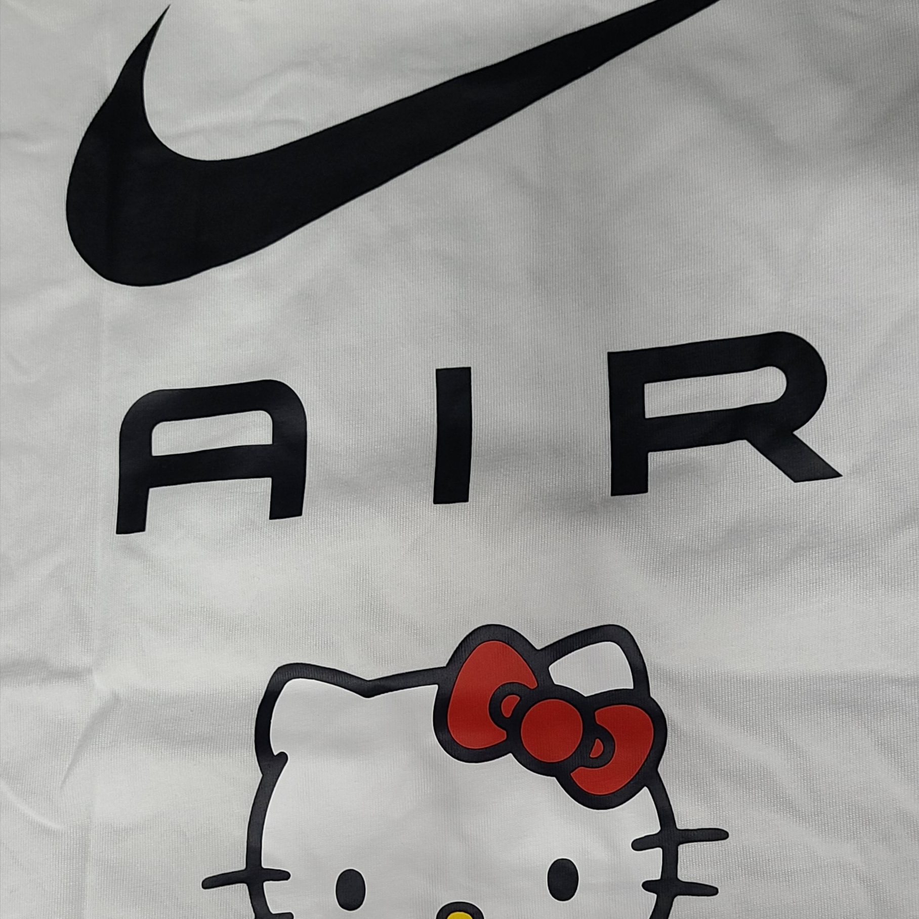 Nike x Hello Kitty NRG Air T-Shirt White - Asia 착용 스타일 - 2