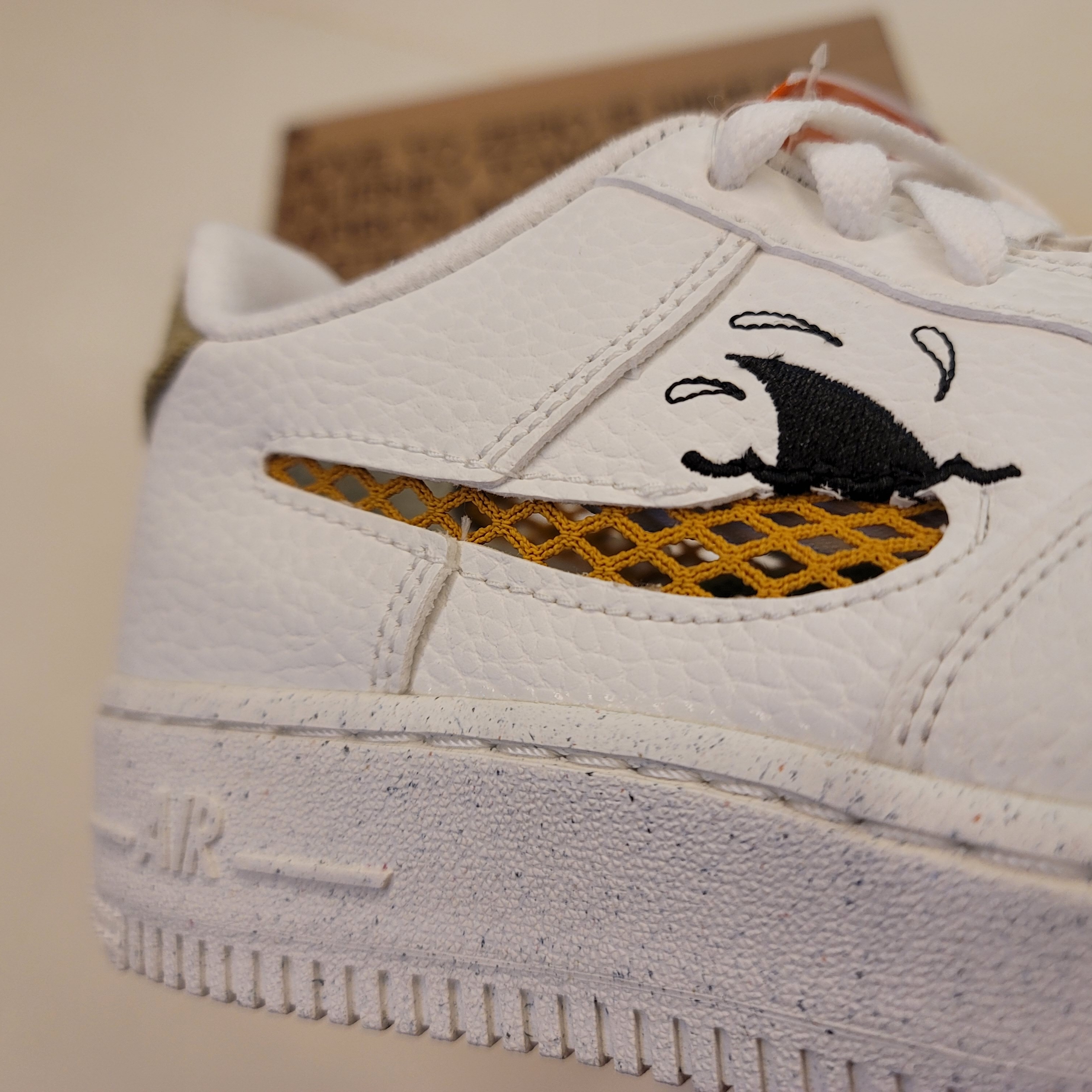 (GS) Nike Air Force 1 LV8 Next Nature Sun Club Sail 착용 스타일 - 3