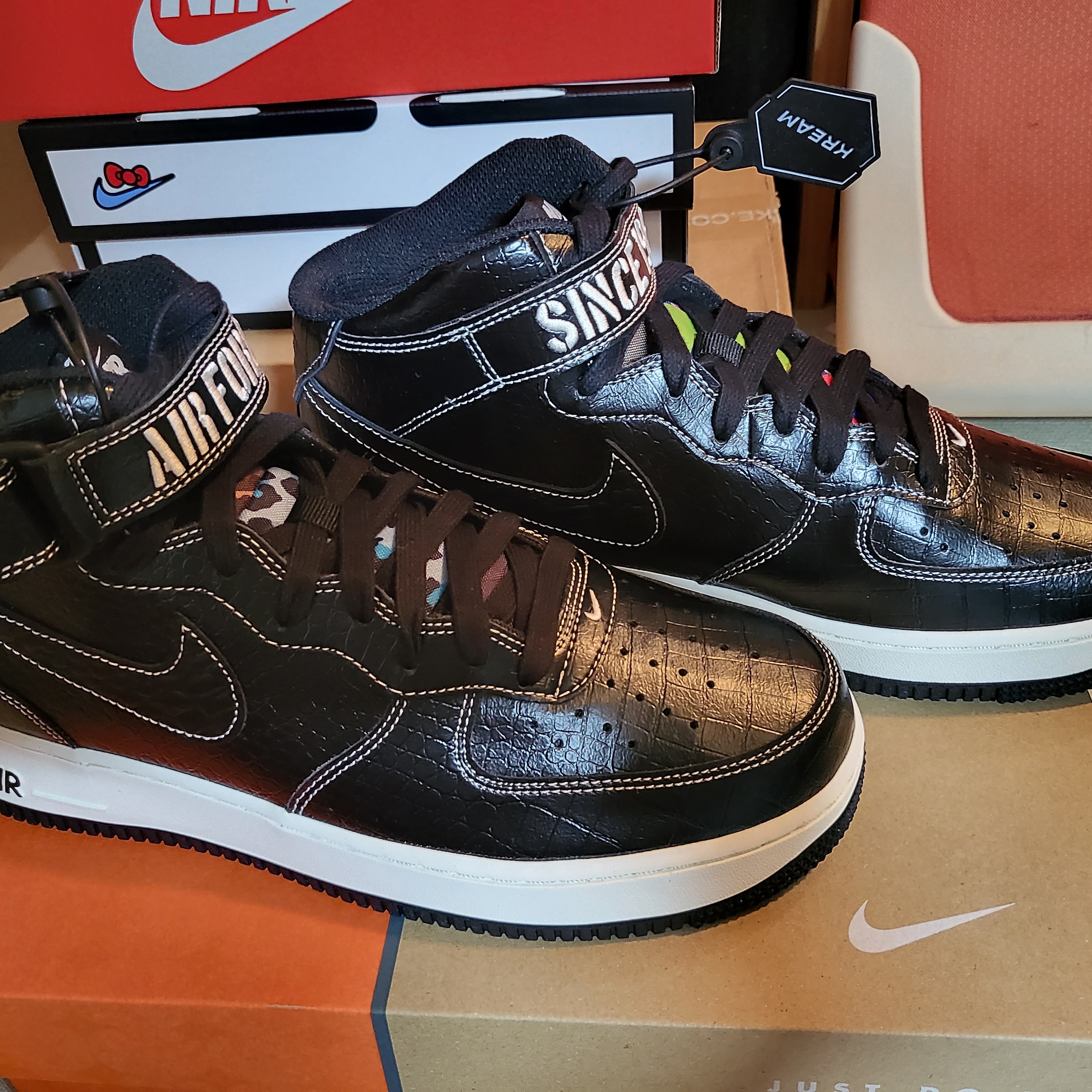 Nike Air Force 1 Mid '07 LX Our Force 1 착용 스타일 - 2
