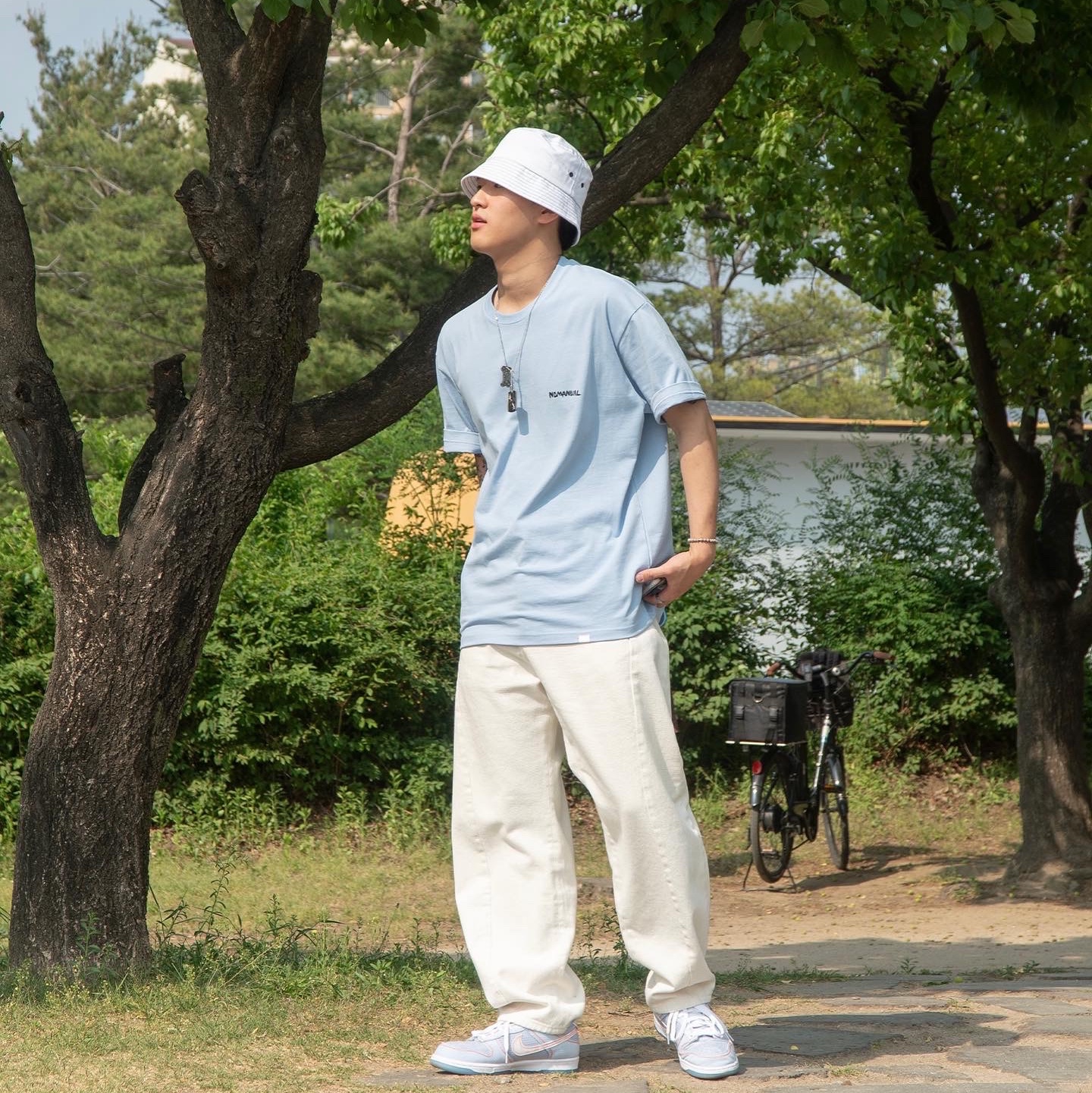 Nike x Union Dunk Low Passport Pack Argon 착용 스타일 - 1