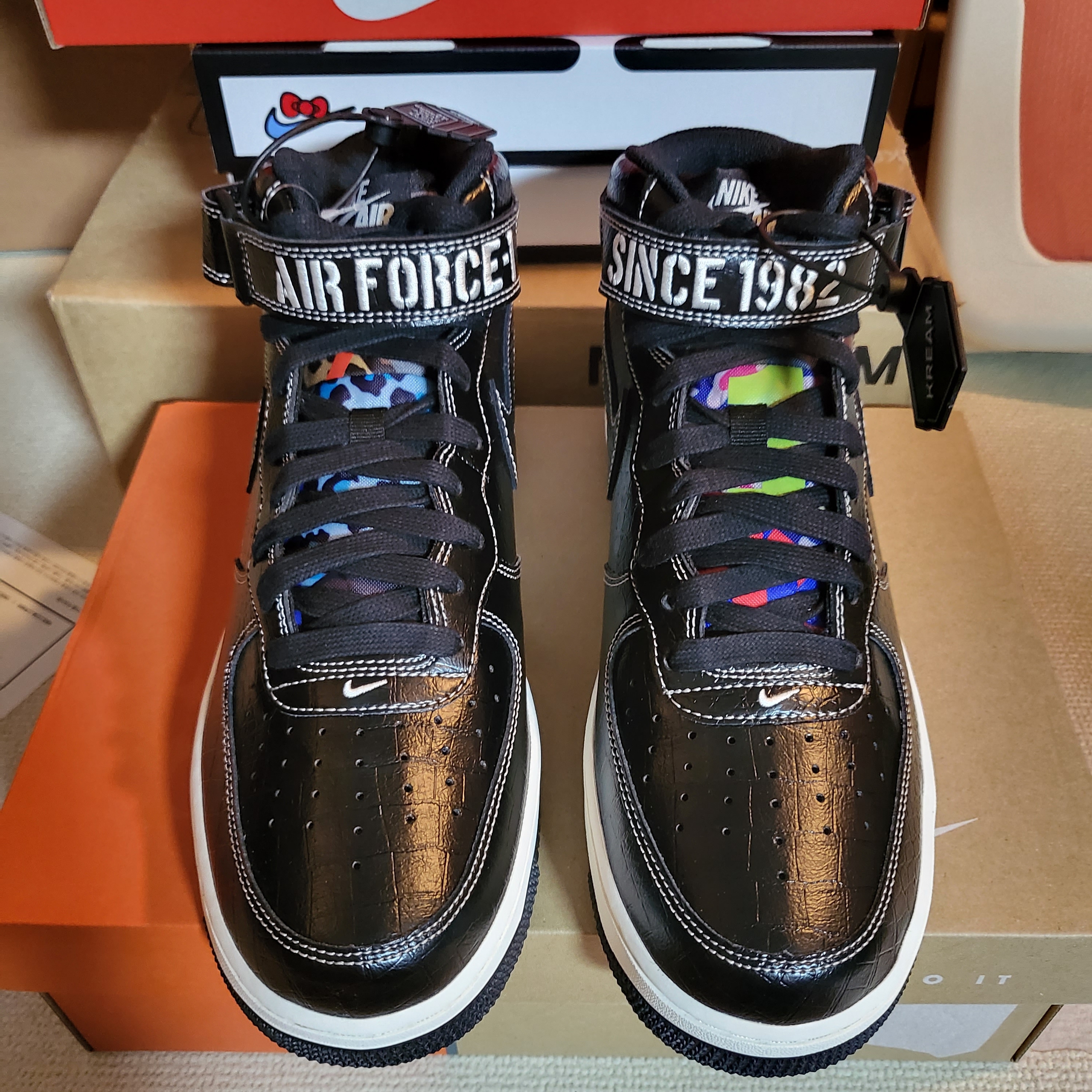 Nike Air Force 1 Mid '07 LX Our Force 1 착용 스타일 - 3