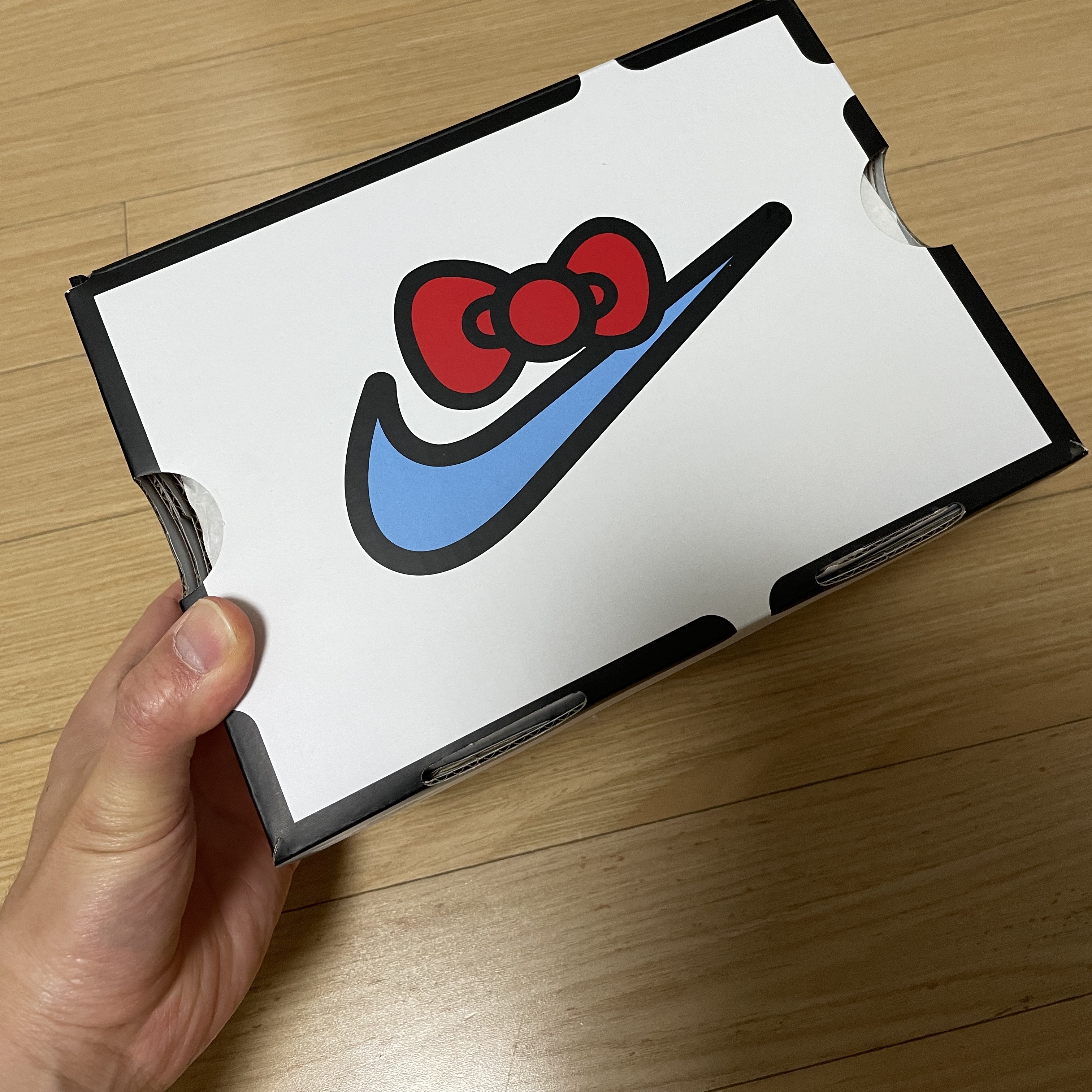 (TD) Nike x Hello Kitty Air Presto University Blue 착용 스타일 - 1