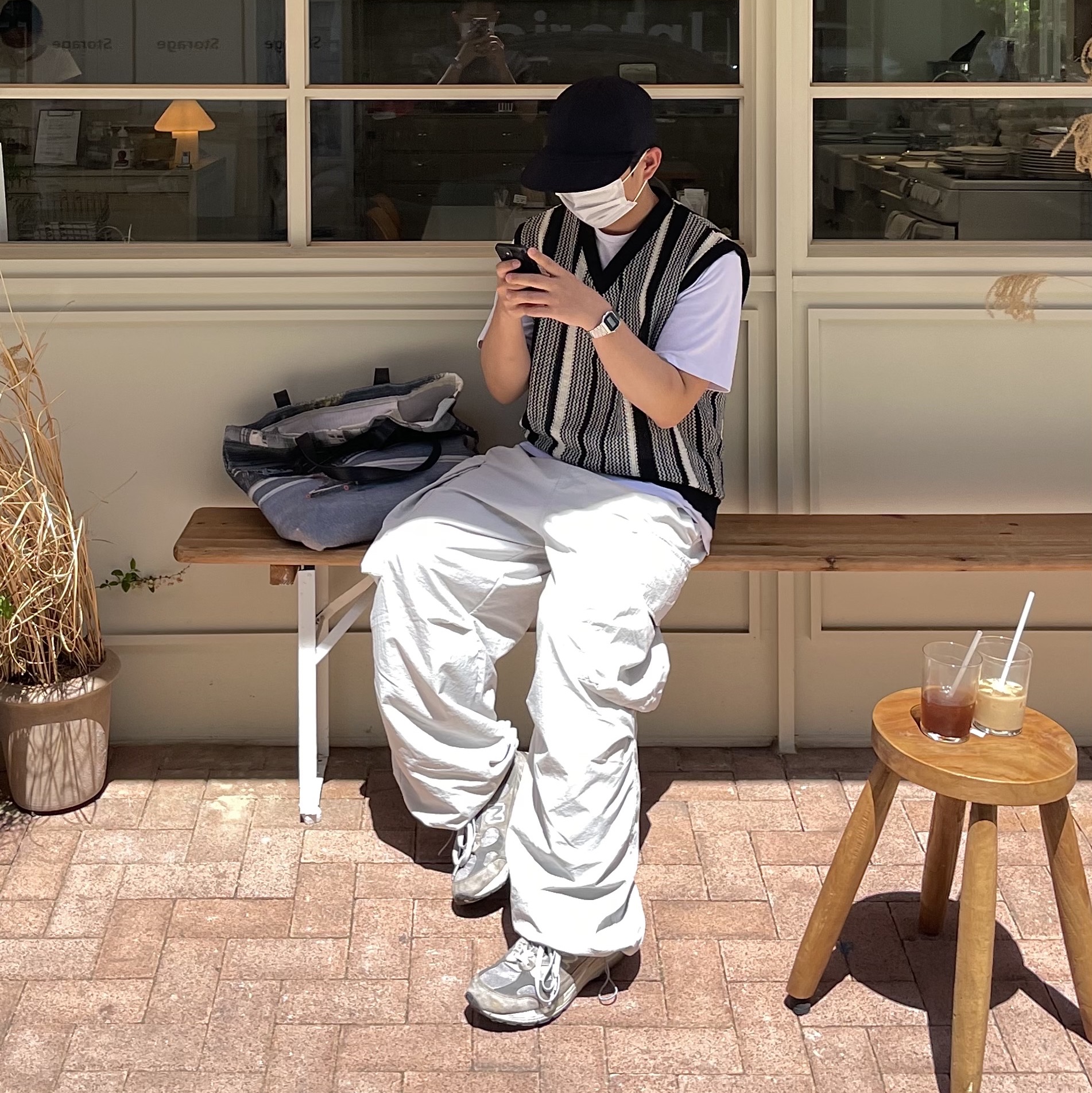 New Balance 993 Made in USA Grey - D Standard 착용 스타일 - 2