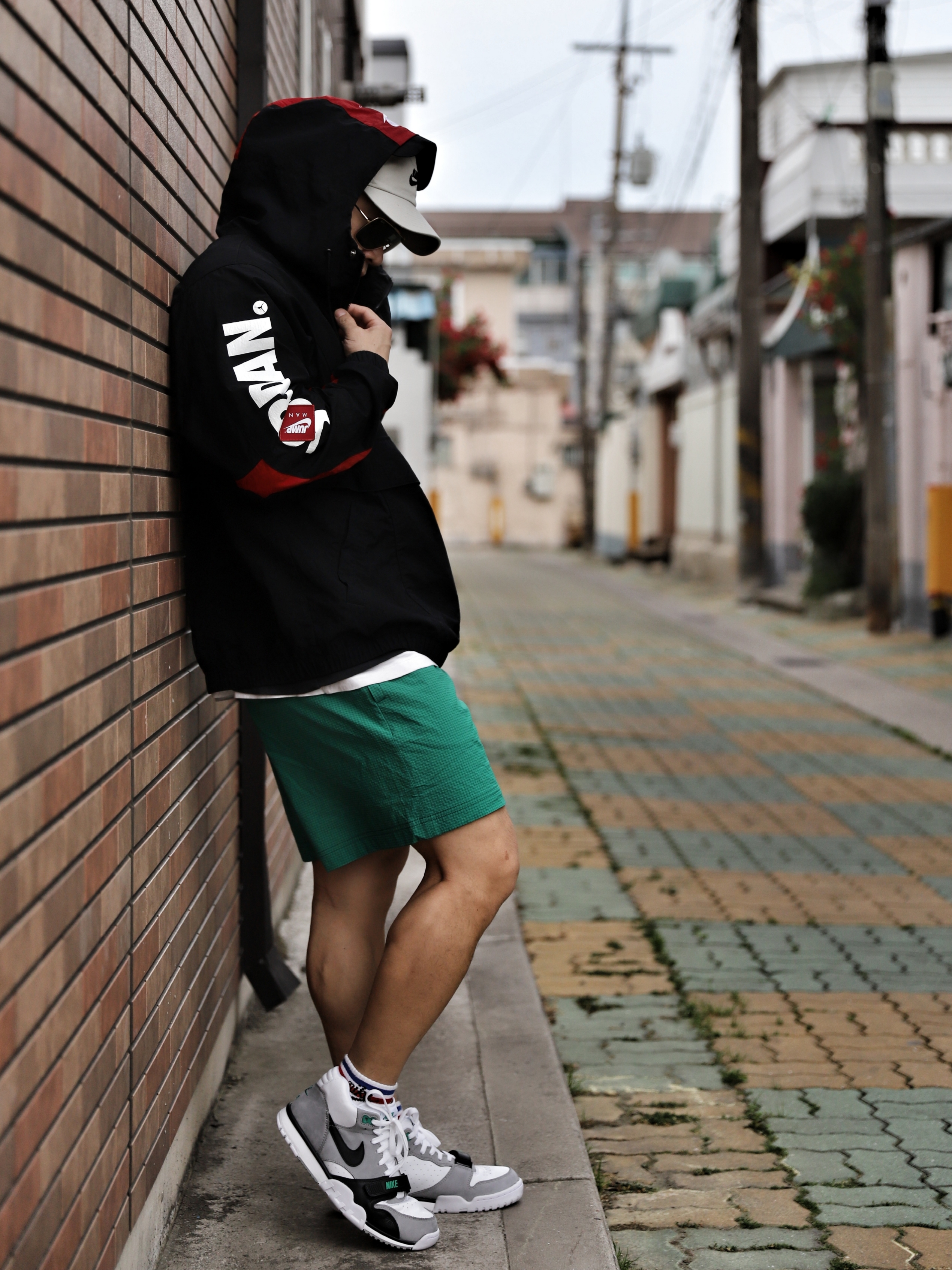 Nike Air Trainer 1 Chlorophyll 착용 스타일 - 2