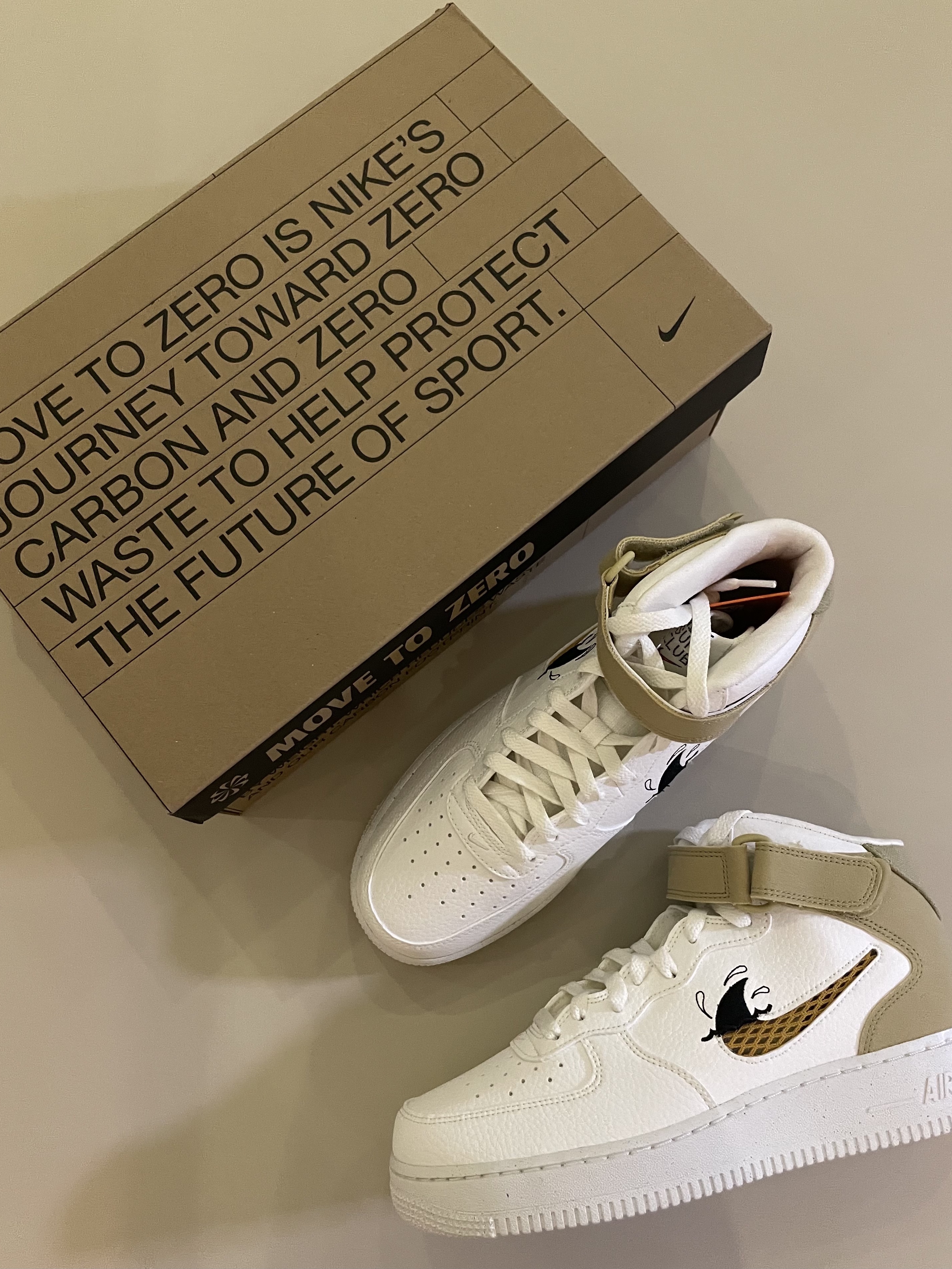 Nike Air Force 1 Mid '07 LV8 Next Nature Sun Club 착용 스타일 - 5