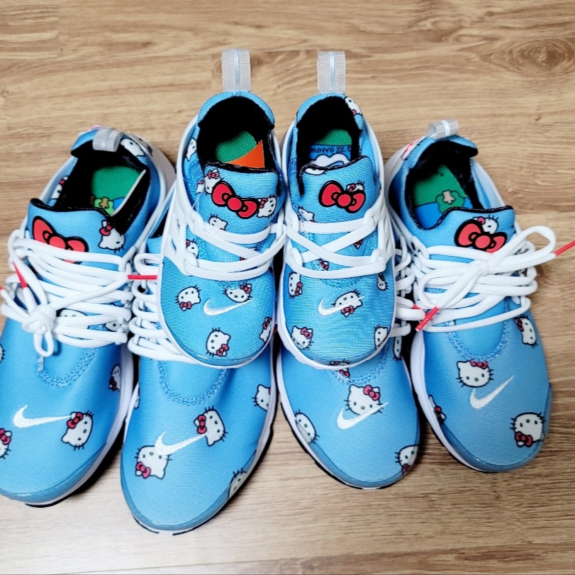 (TD) Nike x Hello Kitty Air Presto University Blue, Nike x Hello Kitty Air Presto University Blue 착용 스타일 - 3