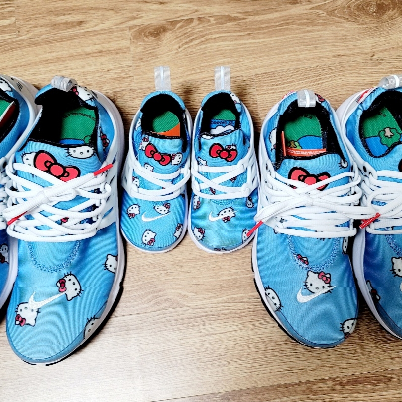 (TD) Nike x Hello Kitty Air Presto University Blue, Nike x Hello Kitty Air Presto University Blue 착용 스타일 - 2
