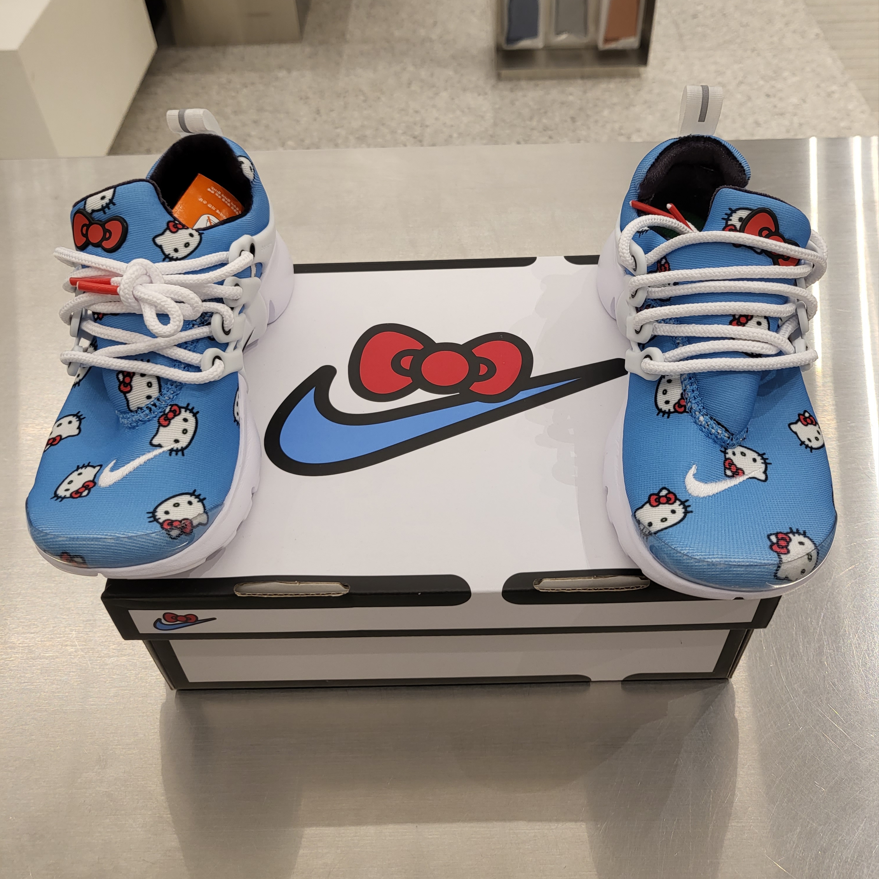 (PS) Nike x Hello Kitty Air Presto University Blue 착용 스타일