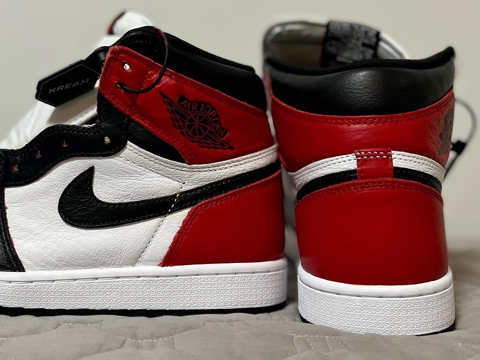 Jordan 1 Retro High OG Light Fusion Red 착용 스타일 - 3