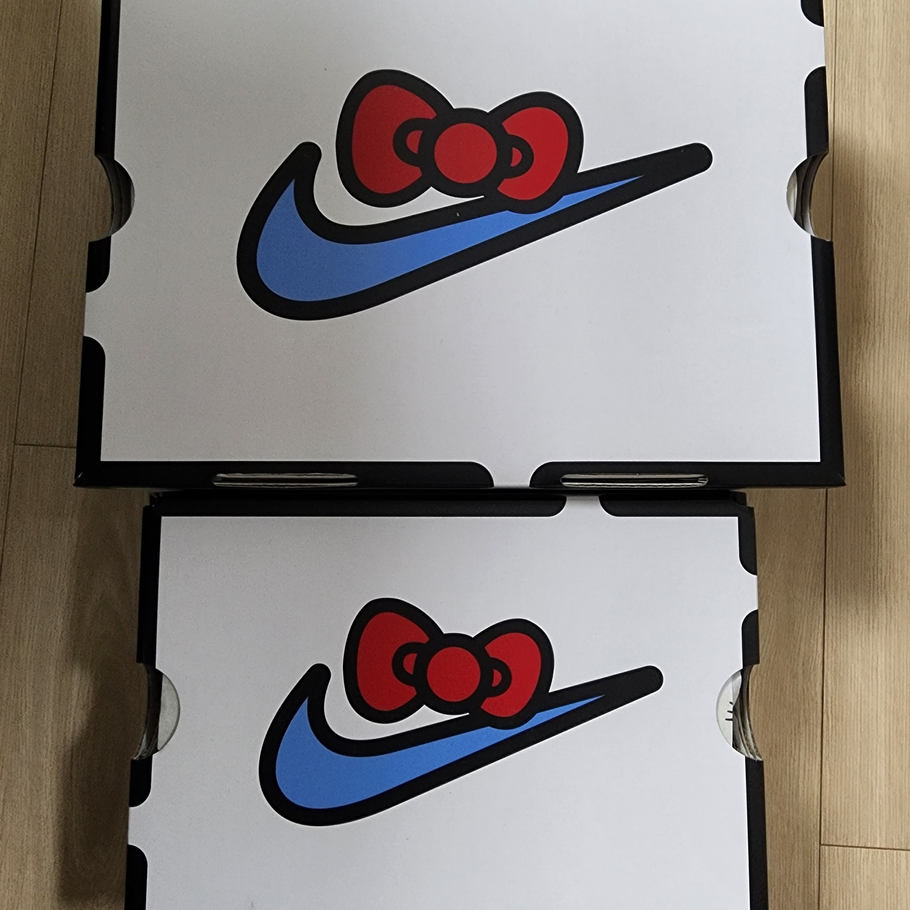 (PS) Nike x Hello Kitty Air Presto University Blue, (TD) Nike x Hello Kitty Air Presto University Blue 착용 스타일 - 1