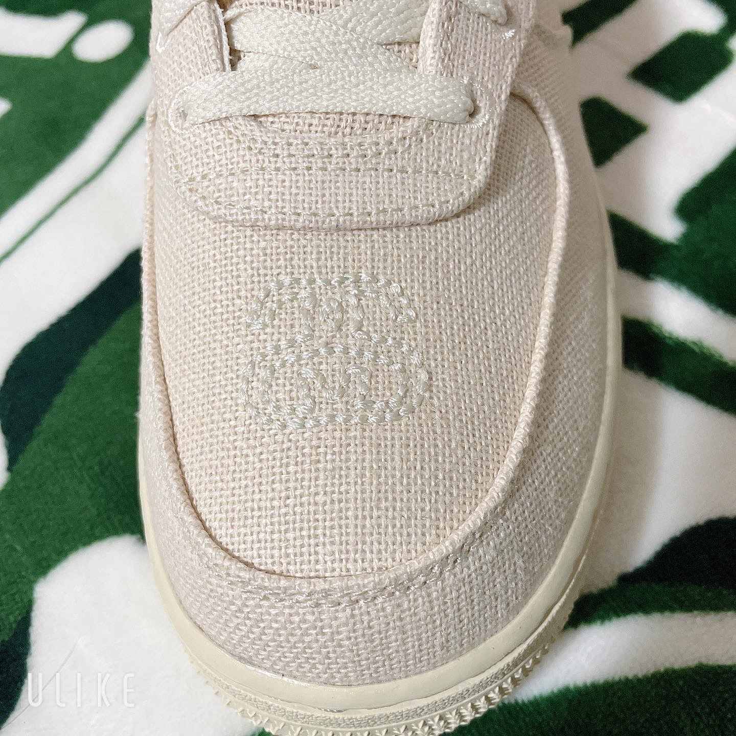 Nike x Stussy Air Force 1 '07 Mid SP Fossil 착용 스타일 - 5