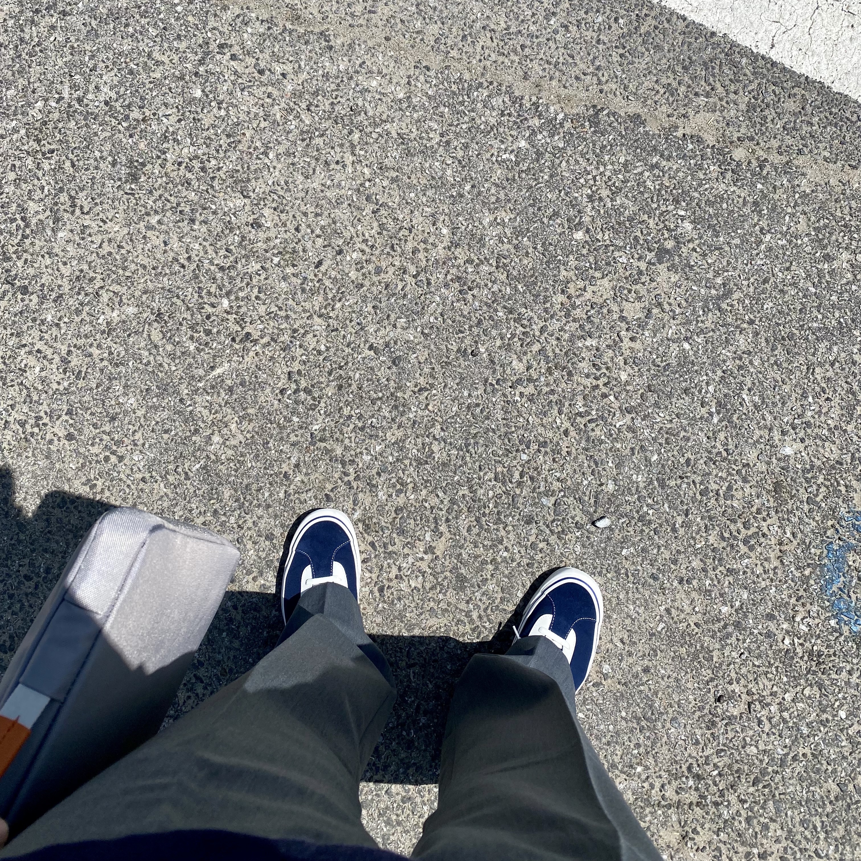 Vans x Rhude Bold Ni Navy 착용 스타일