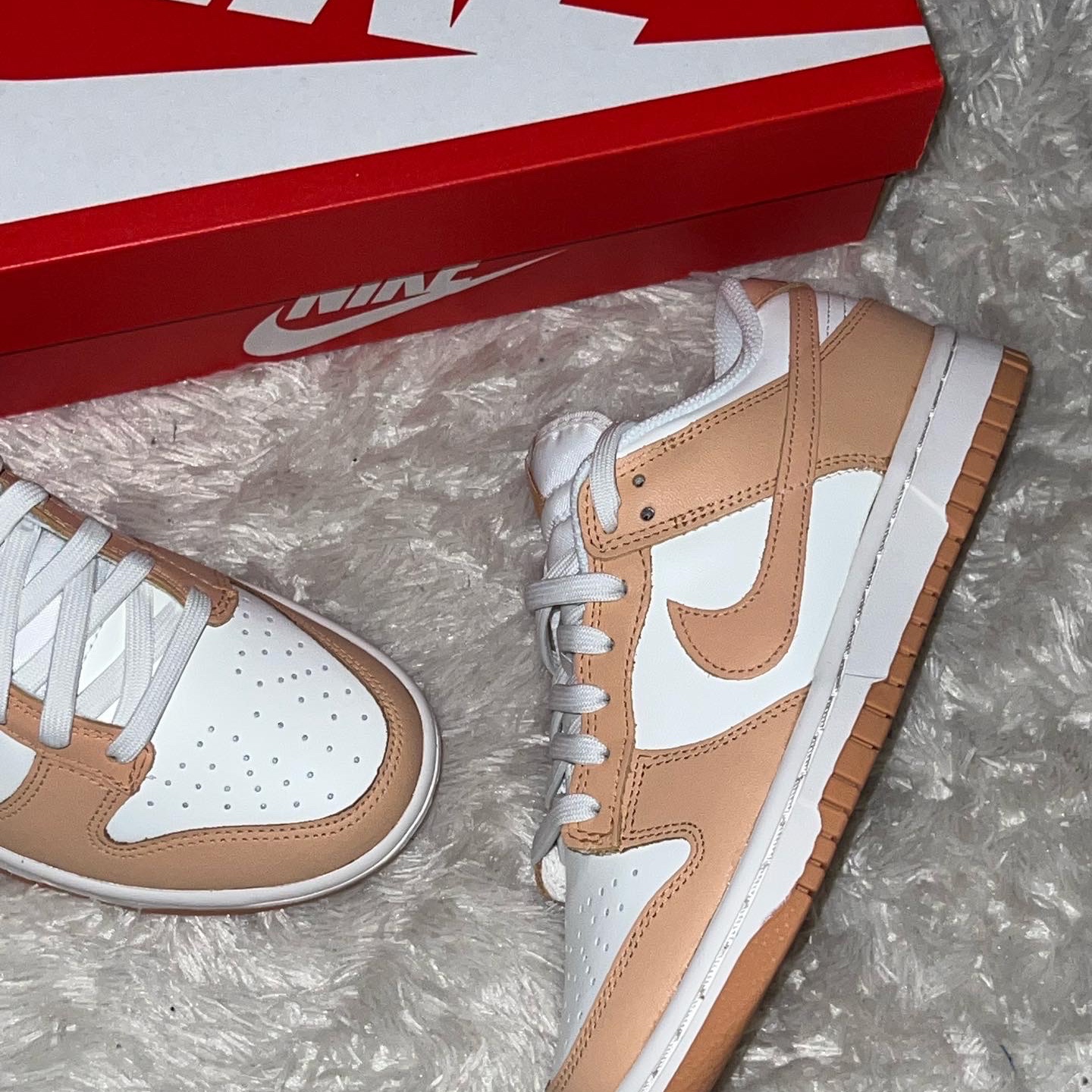 (W) Nike Dunk Low Harvest Moon 착용 스타일 - 1