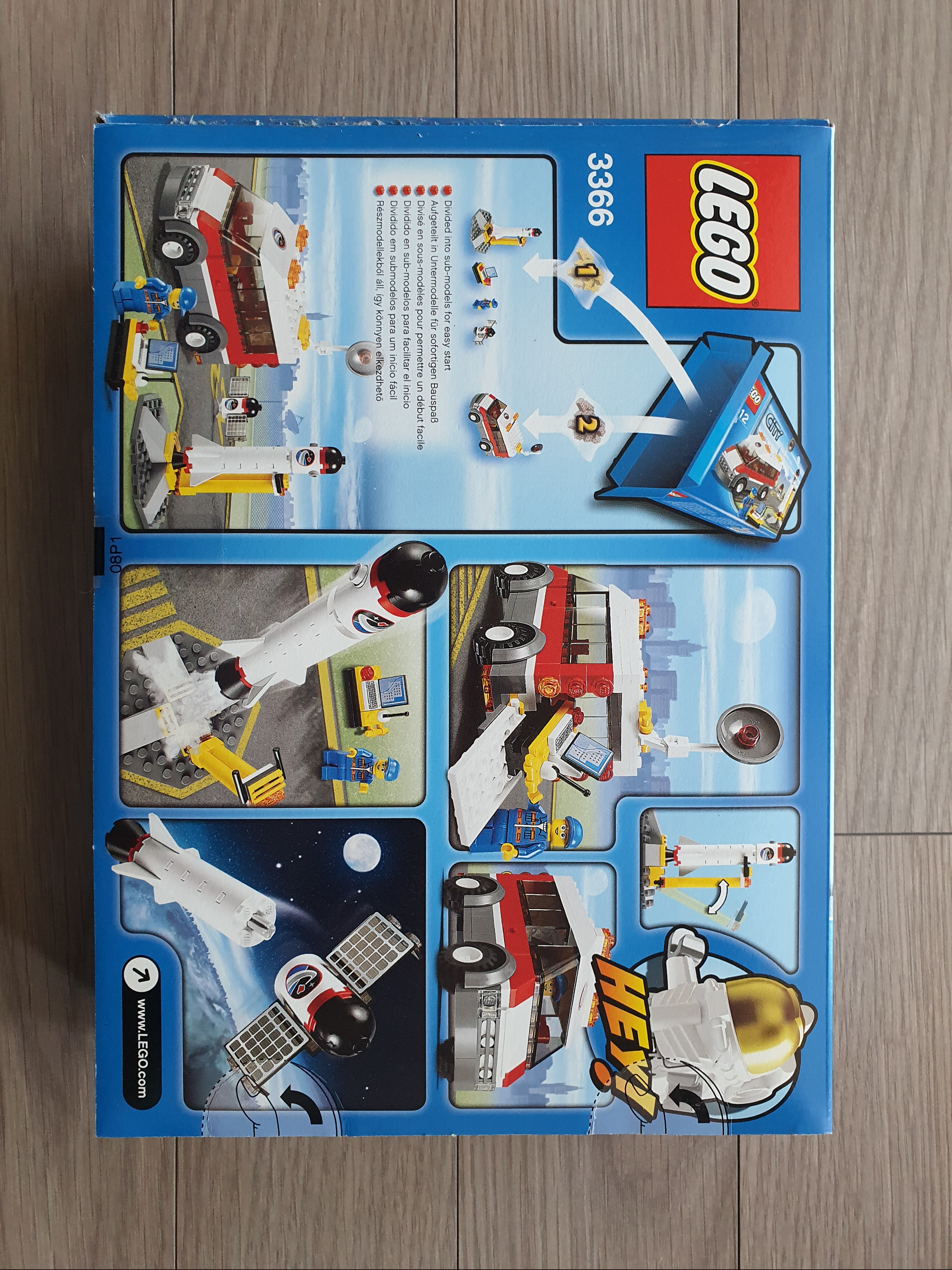 Lego Satellite Launch Pad 착용 스타일 - 2