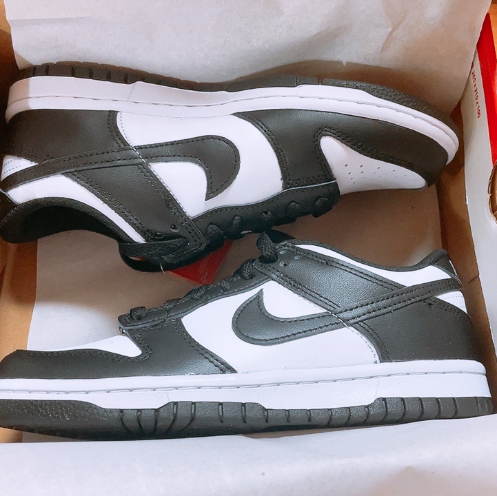 (GS) Nike Dunk Low Black 착용 스타일