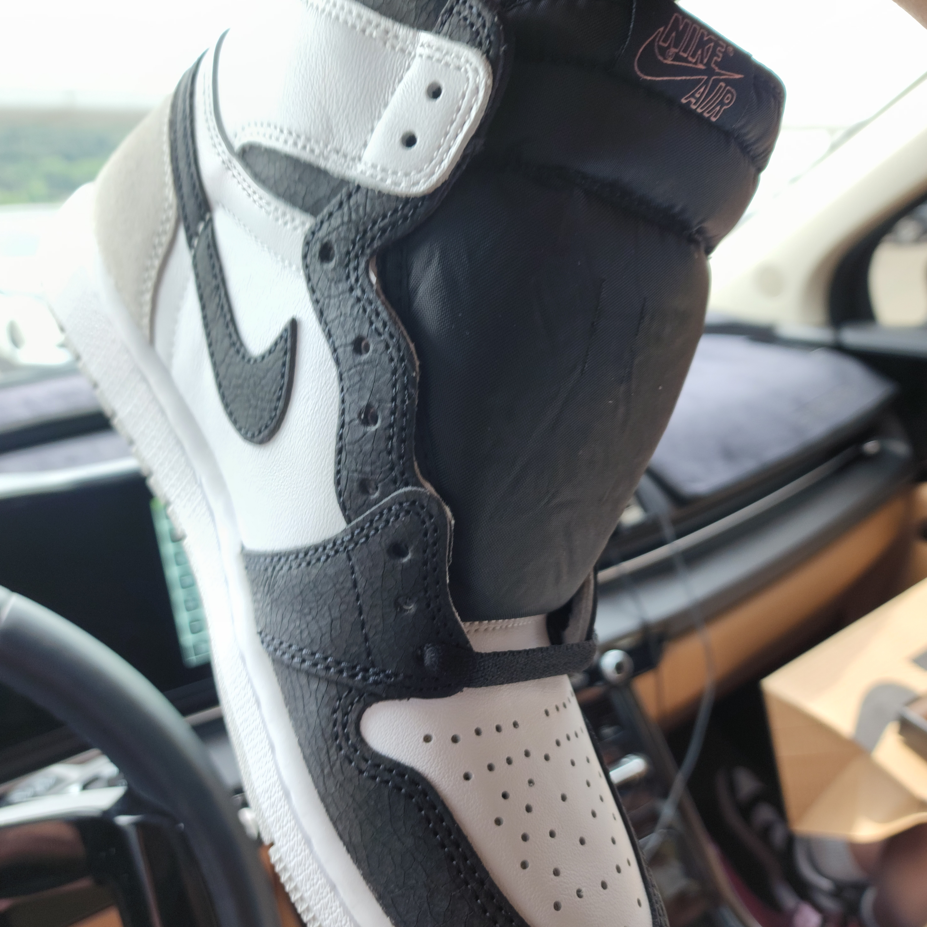 Jordan 1 Retro High OG Bleached Coral 착용 스타일 - 3