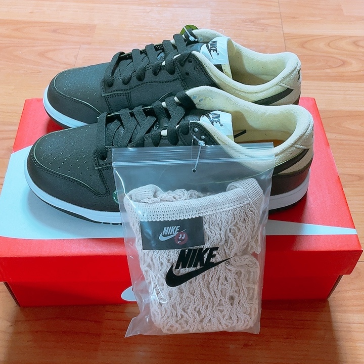 (W) Nike Dunk Low LX Avocado 착용 스타일 - 2