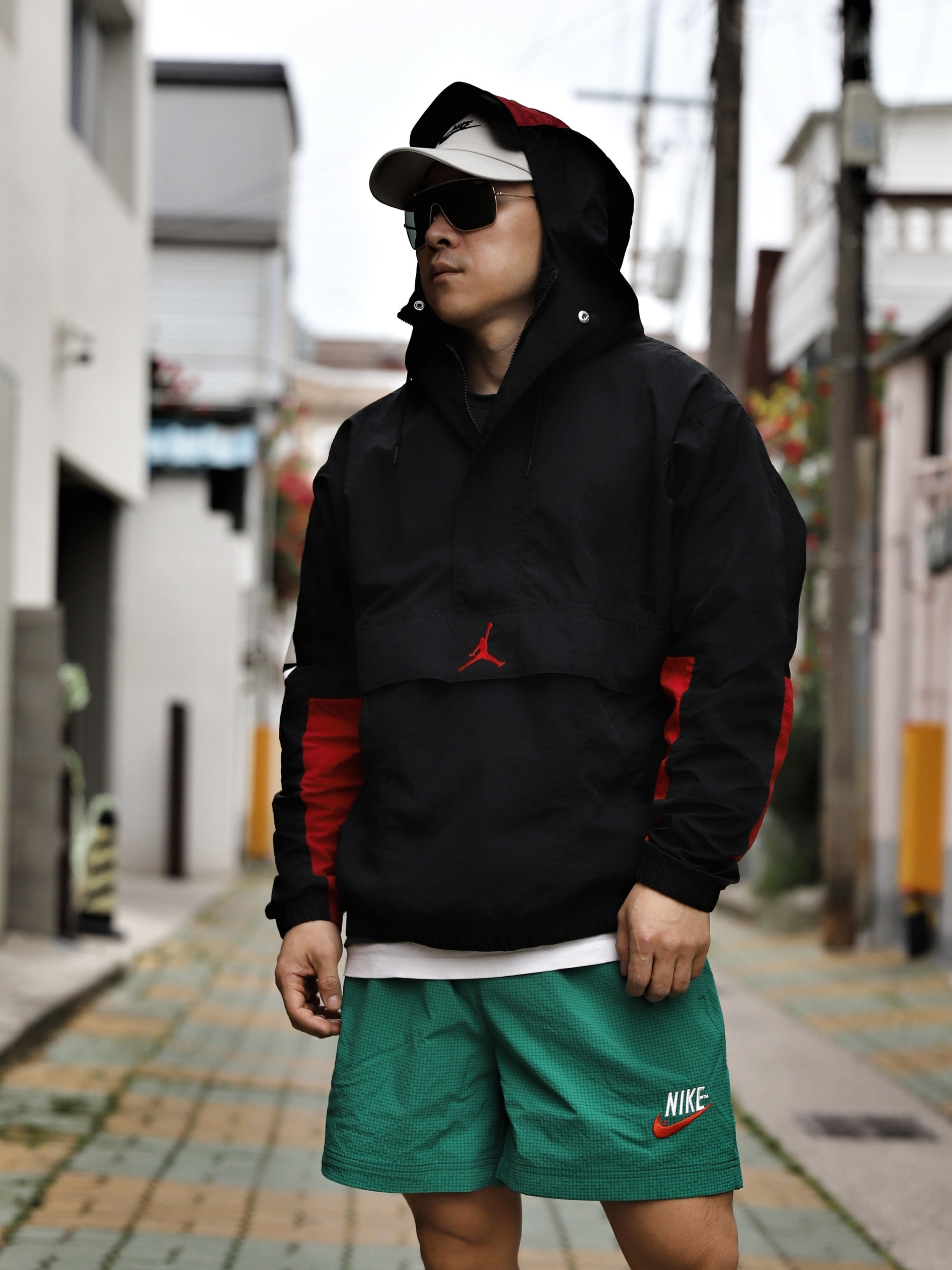 Nike Air Trainer 1 Chlorophyll 착용 스타일 - 3