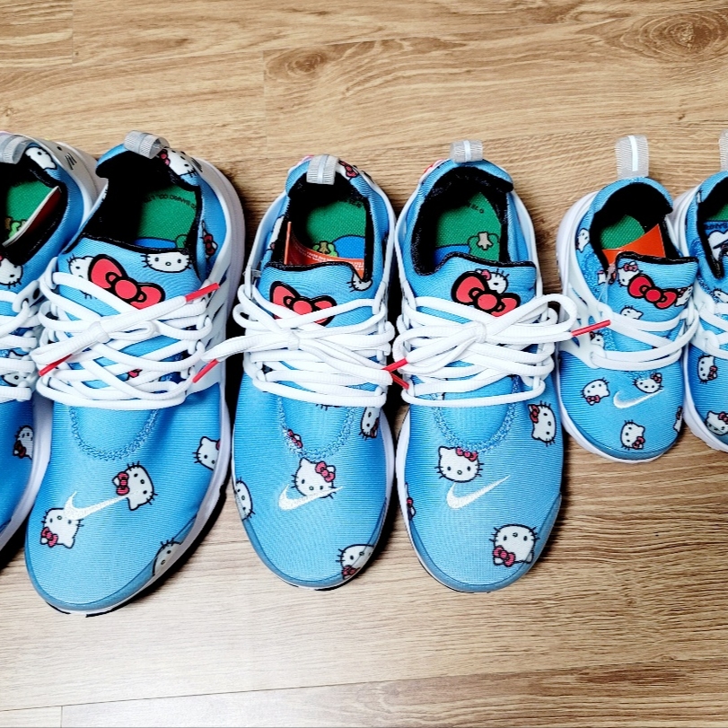 (TD) Nike x Hello Kitty Air Presto University Blue, Nike x Hello Kitty Air Presto University Blue 착용 스타일 - 1