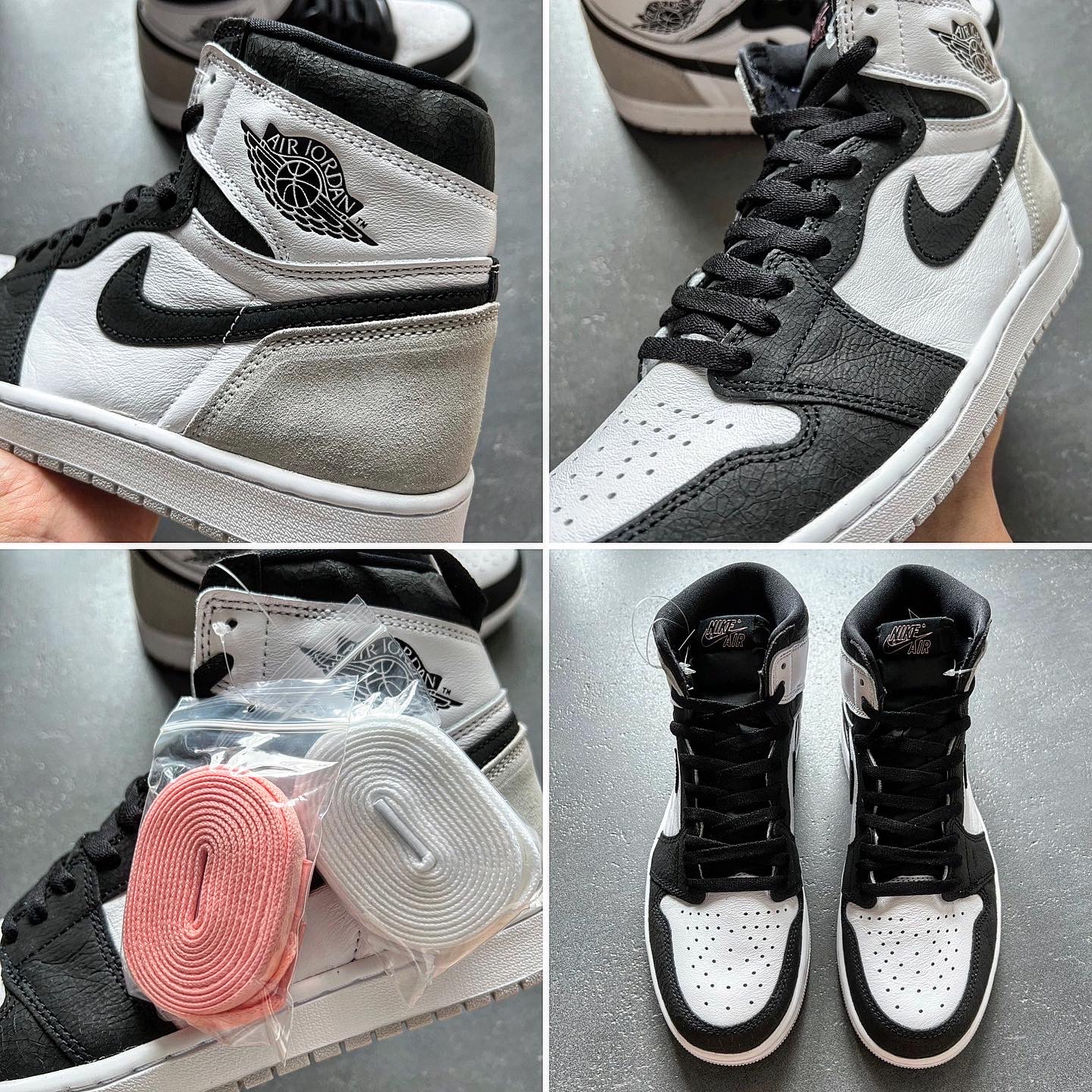 Jordan 1 Retro High OG Bleached Coral, (GS) Jordan 1 Retro High OG Bleached Coral 착용 스타일 - 2