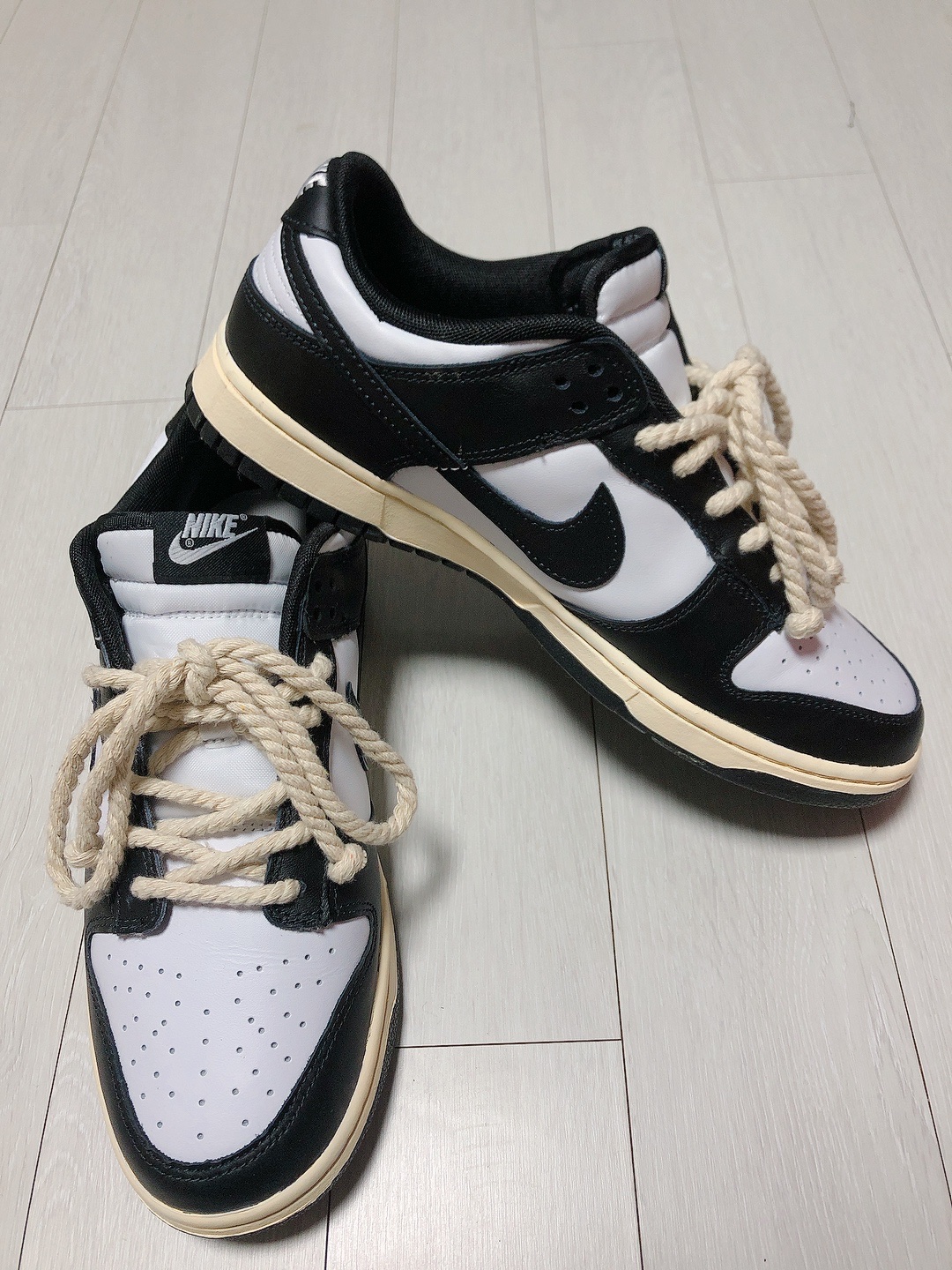 Nike Dunk Low Retro Black 착용 스타일