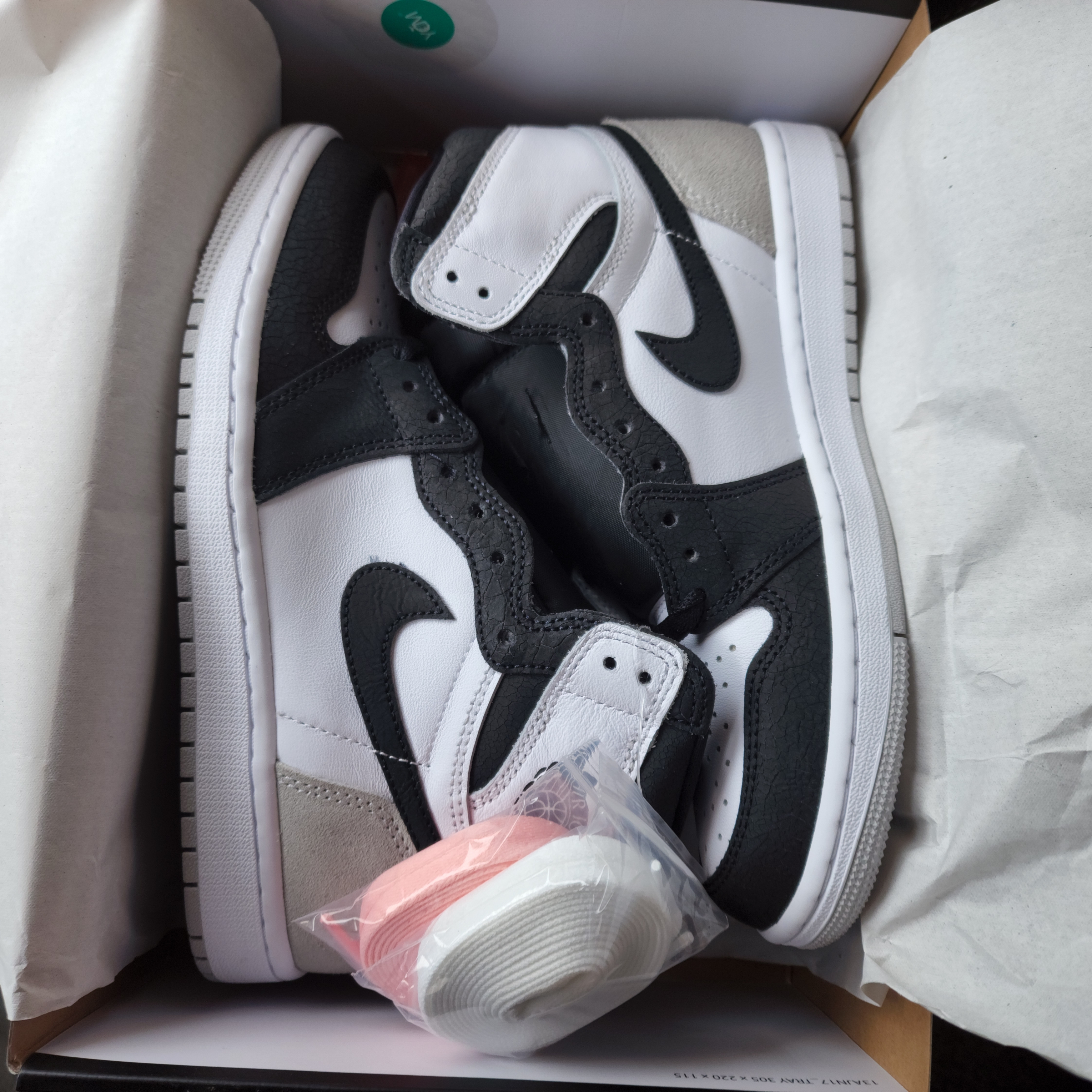 Jordan 1 Retro High OG Bleached Coral 착용 스타일 - 1