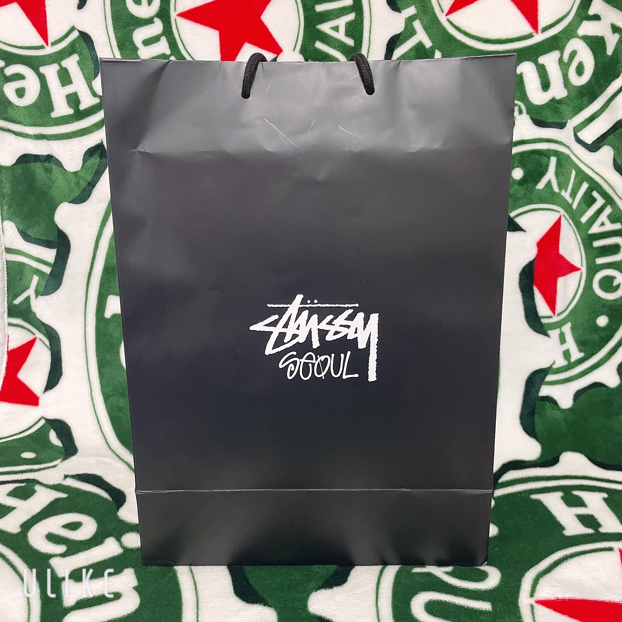 Nike x Stussy Air Force 1 '07 Mid SP Fossil 착용 스타일 - 2