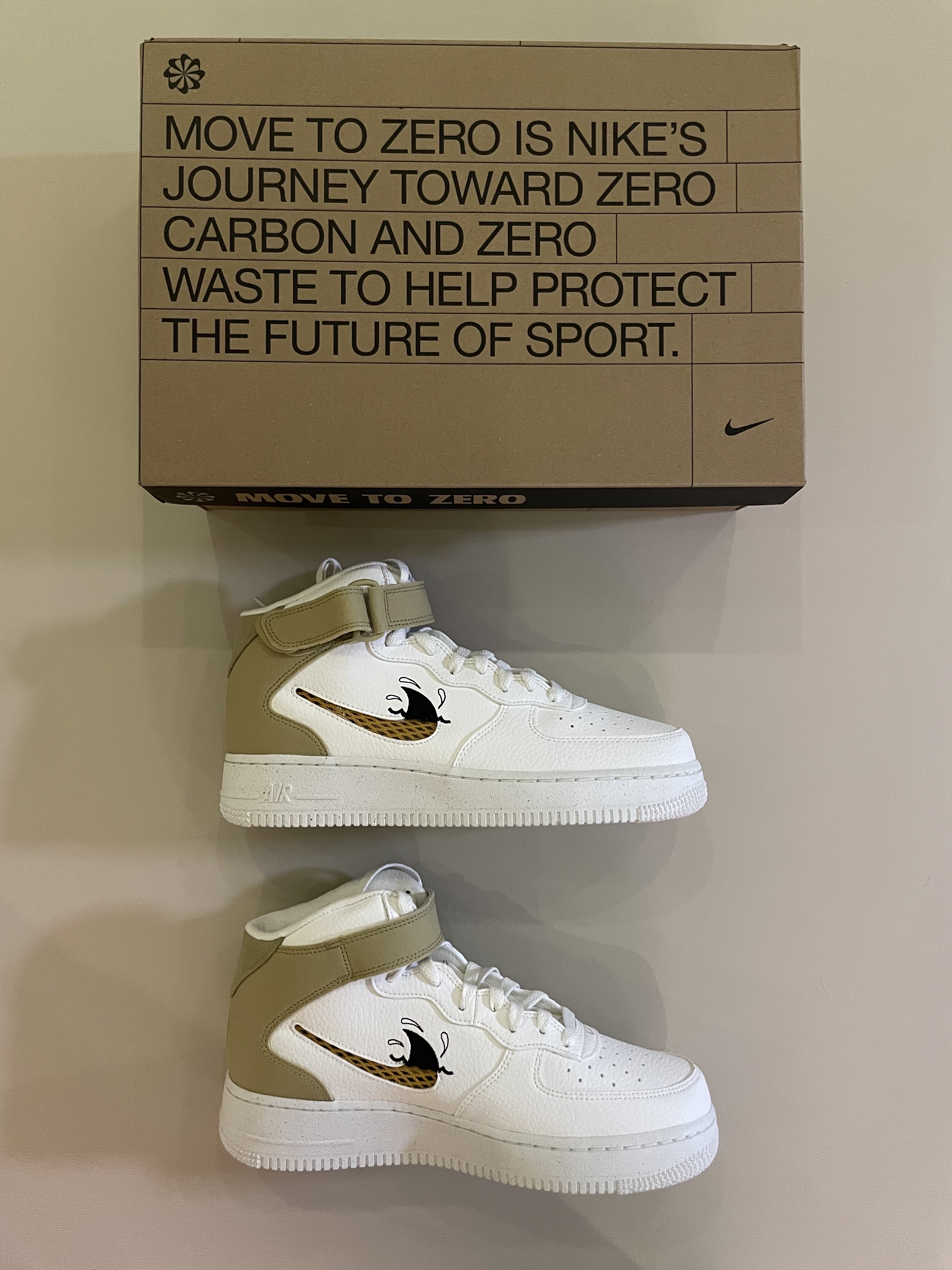 Nike Air Force 1 Mid '07 LV8 Next Nature Sun Club 착용 스타일 - 3