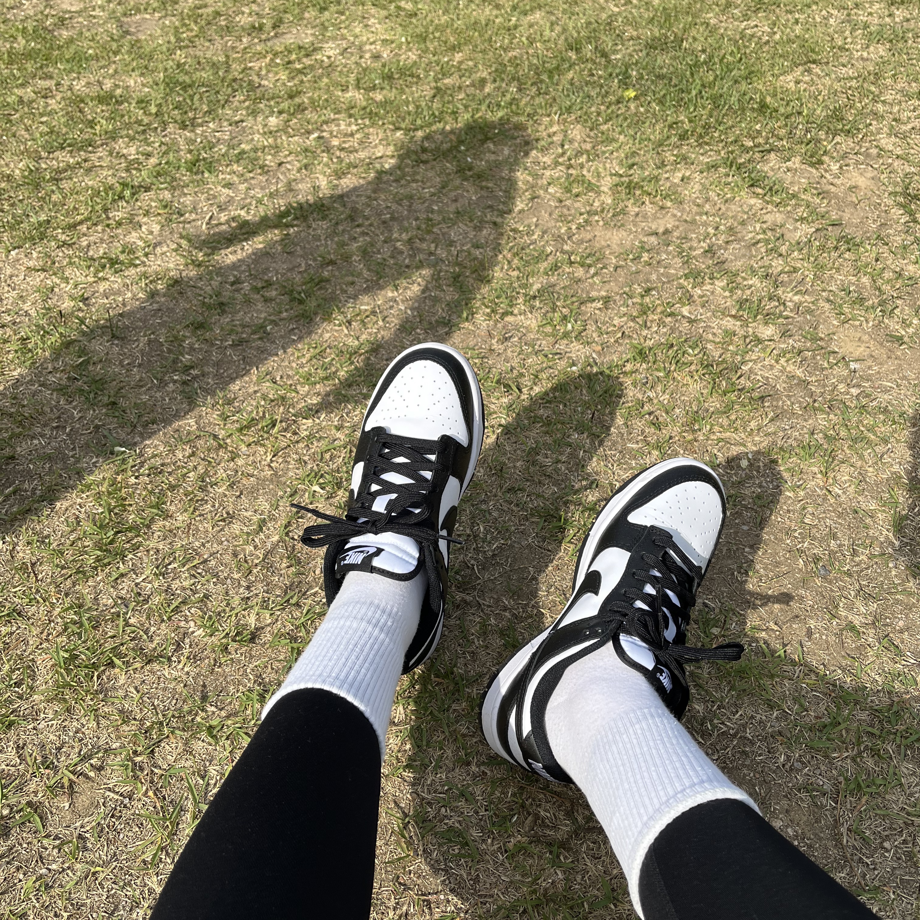 (W) Nike Dunk Low Black 착용 스타일