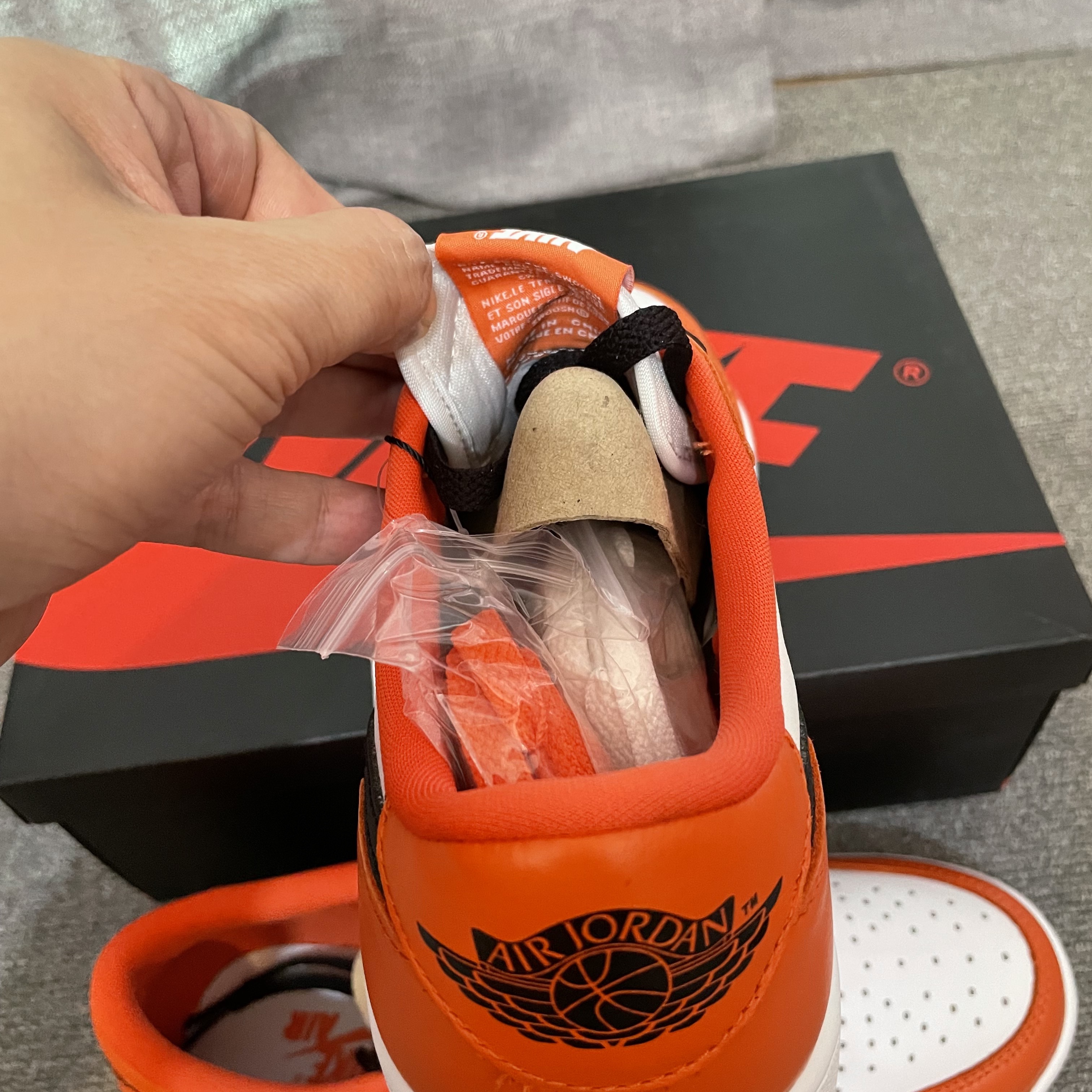 Jordan 1 Low OG Starfish 착용 스타일 - 4