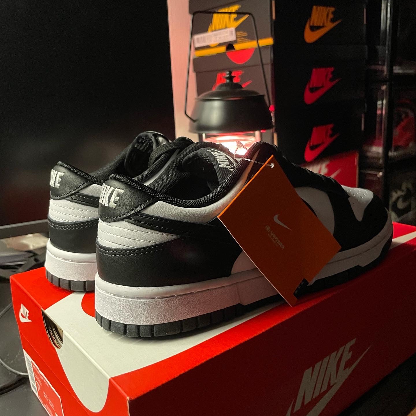 Nike Dunk Low Retro Black 착용 스타일 - 3