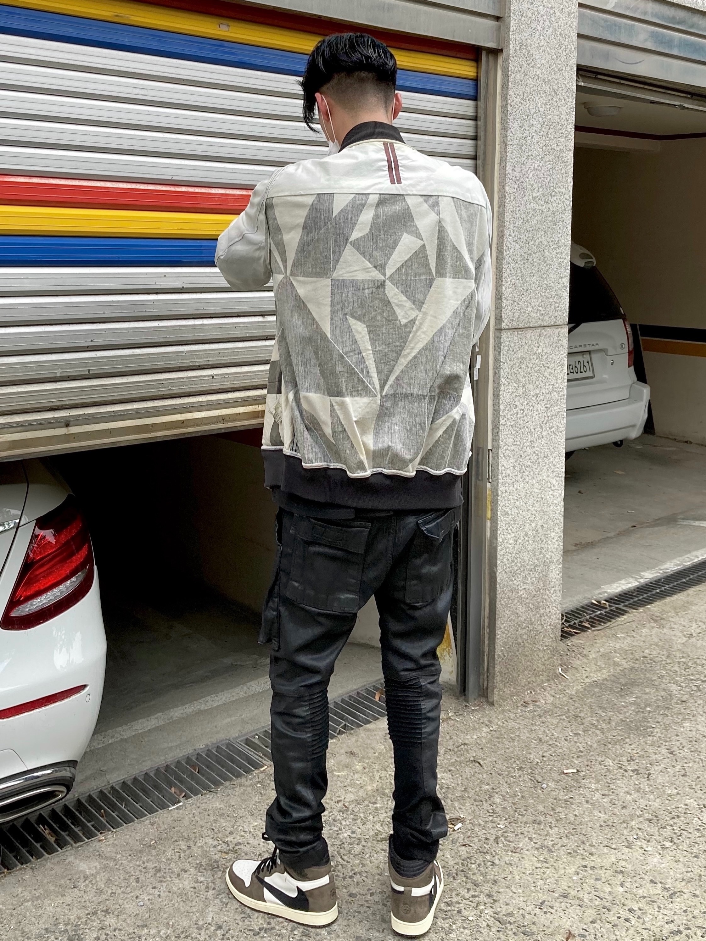 Jordan 1 x Travis Scott Retro High OG SP Mocha 착용 스타일