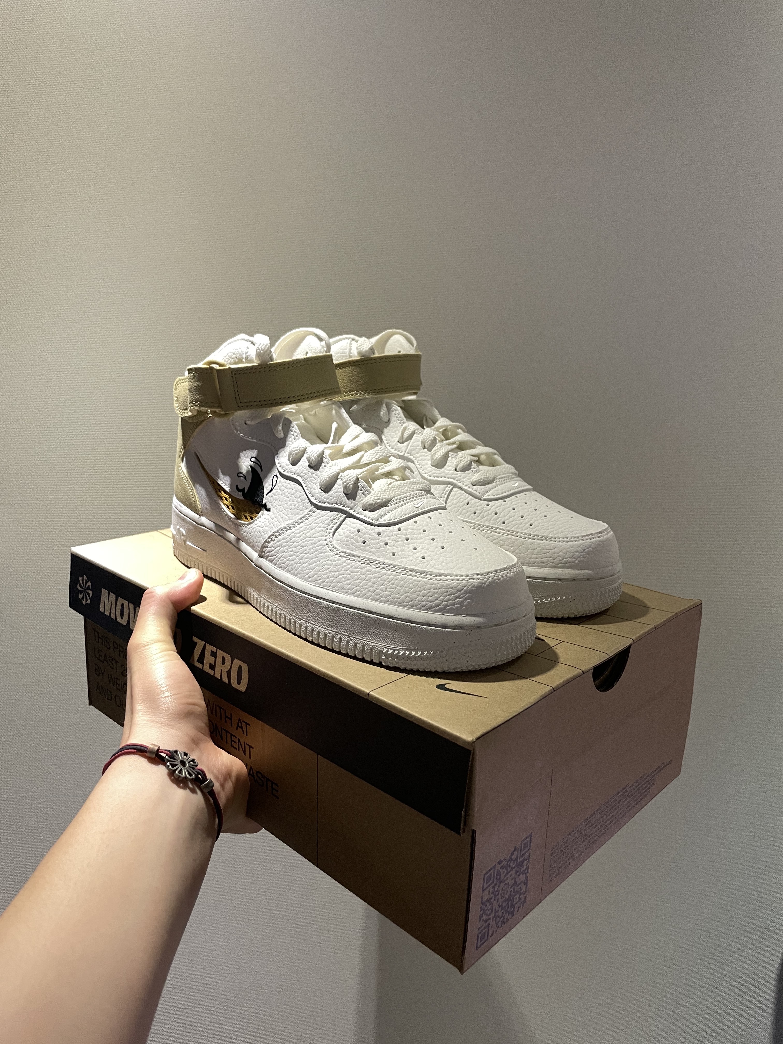 Nike Air Force 1 Mid '07 LV8 Next Nature Sun Club 착용 스타일 - 2