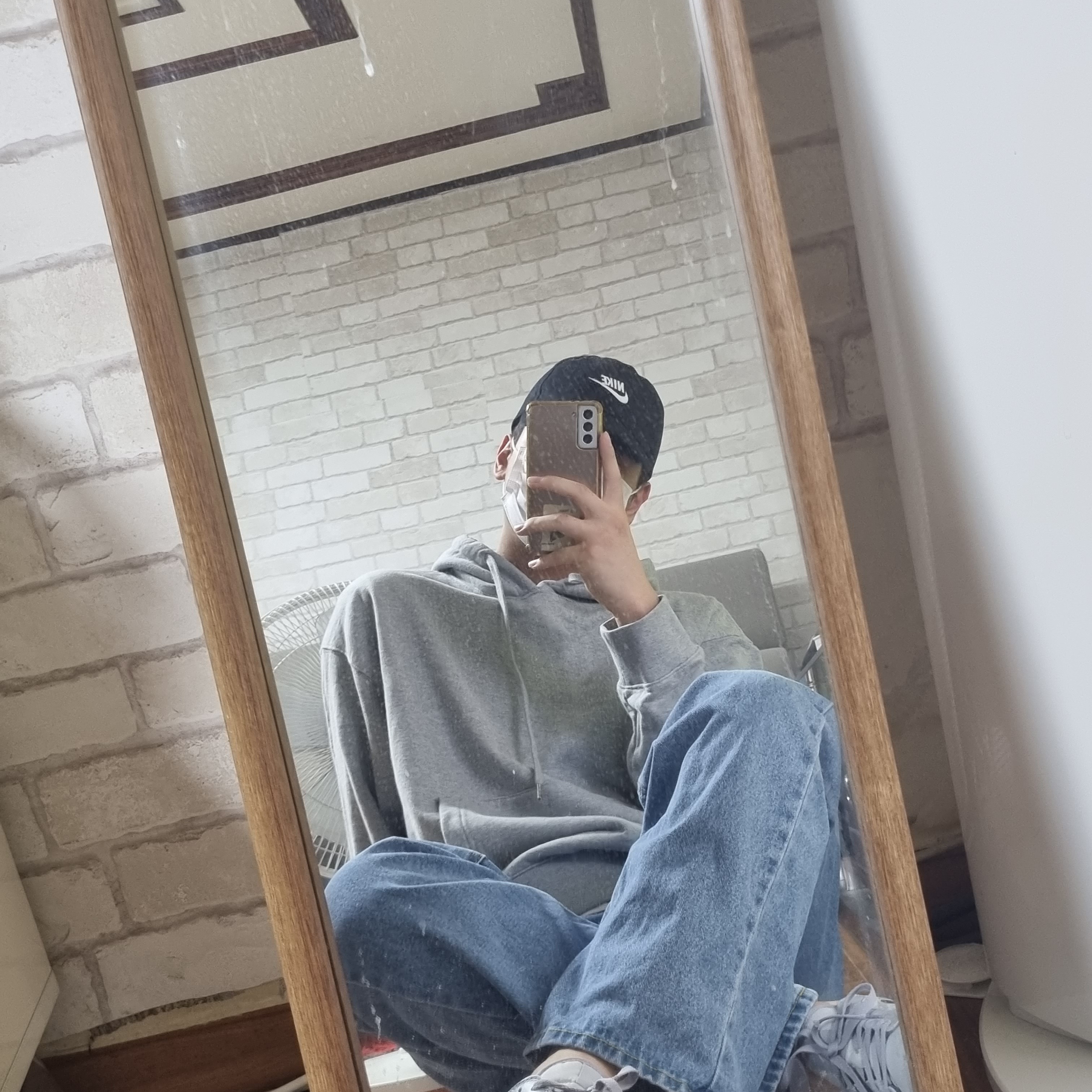 Jordan 1 Low Golf Wolf Grey 착용 스타일
