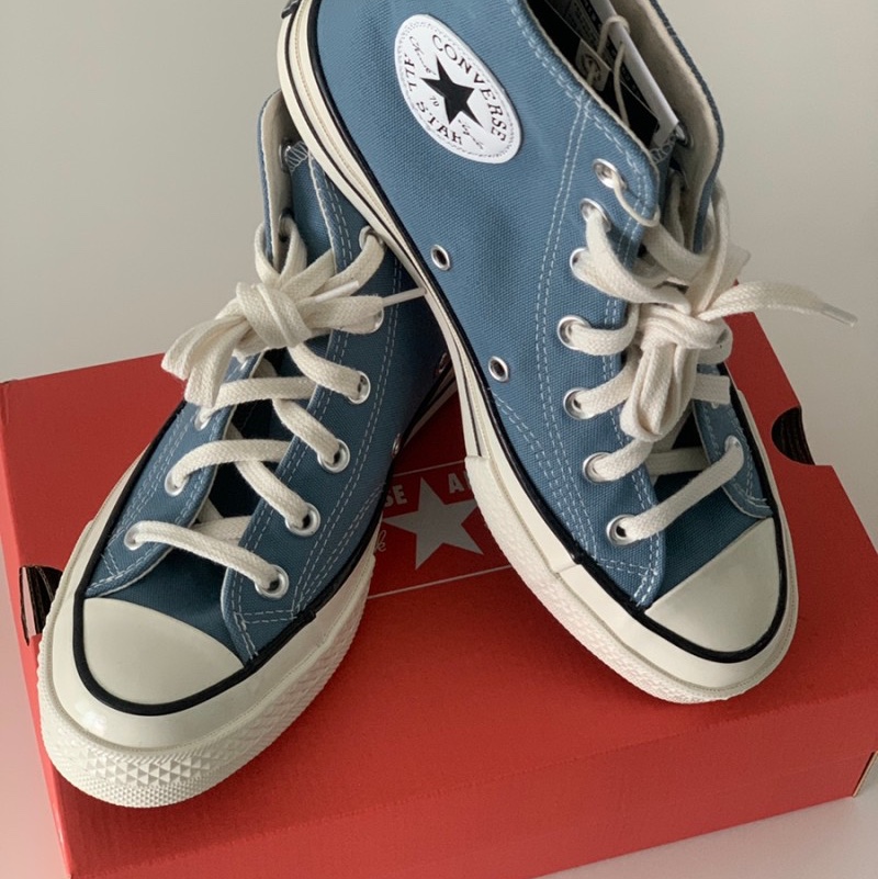 Converse Chuck 70 High Indigo Oxide 착용 스타일