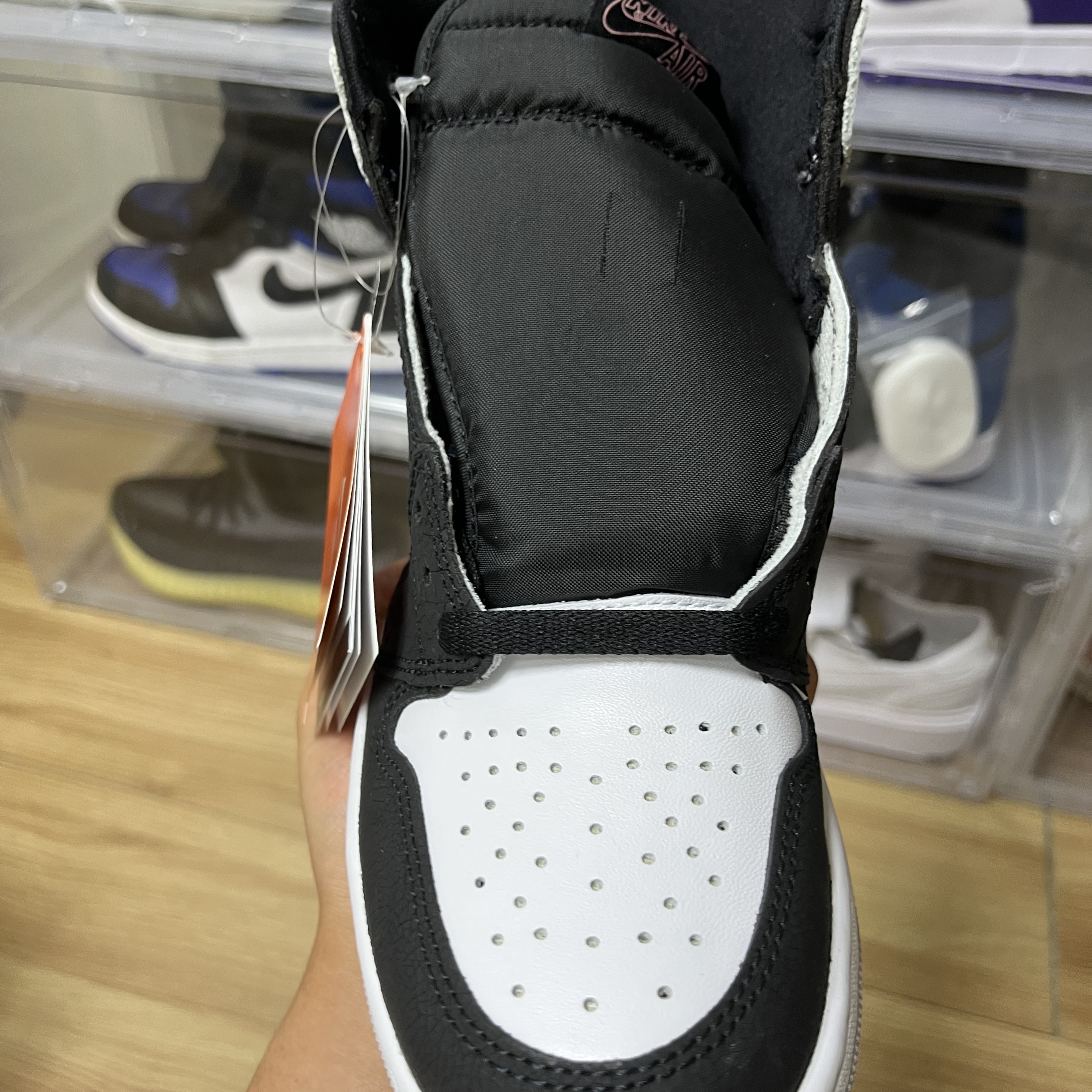 Jordan 1 Retro High OG Bleached Coral 착용 스타일 - 5