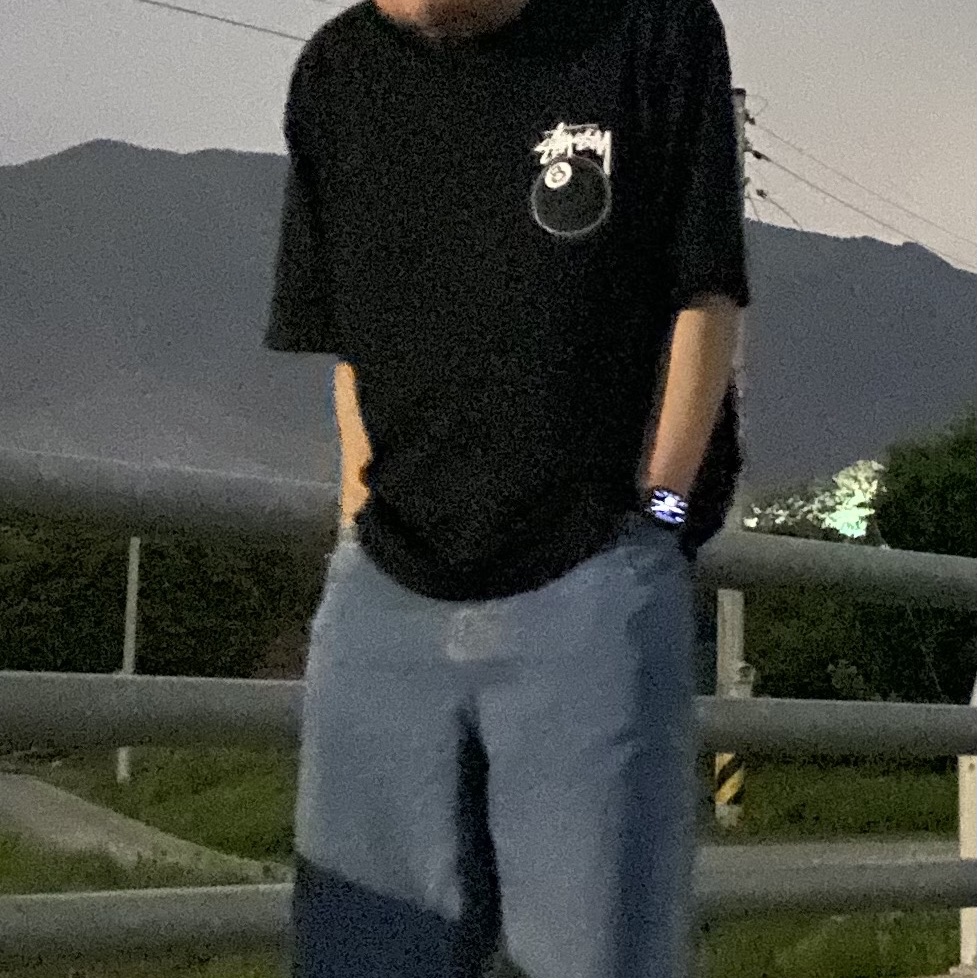 Stussy 8 Ball T-Shirt Black - 22SS 착용 스타일