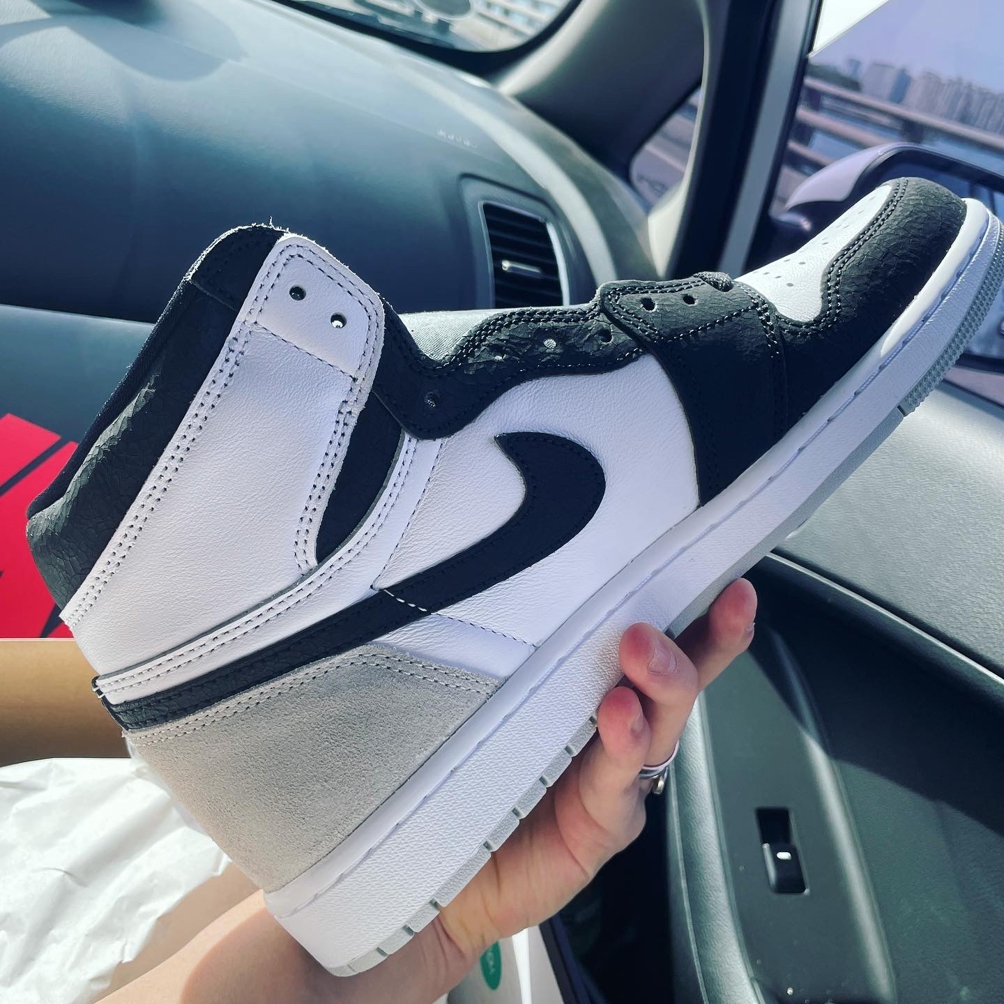Jordan 1 Retro High OG Bleached Coral 착용 스타일 - 2