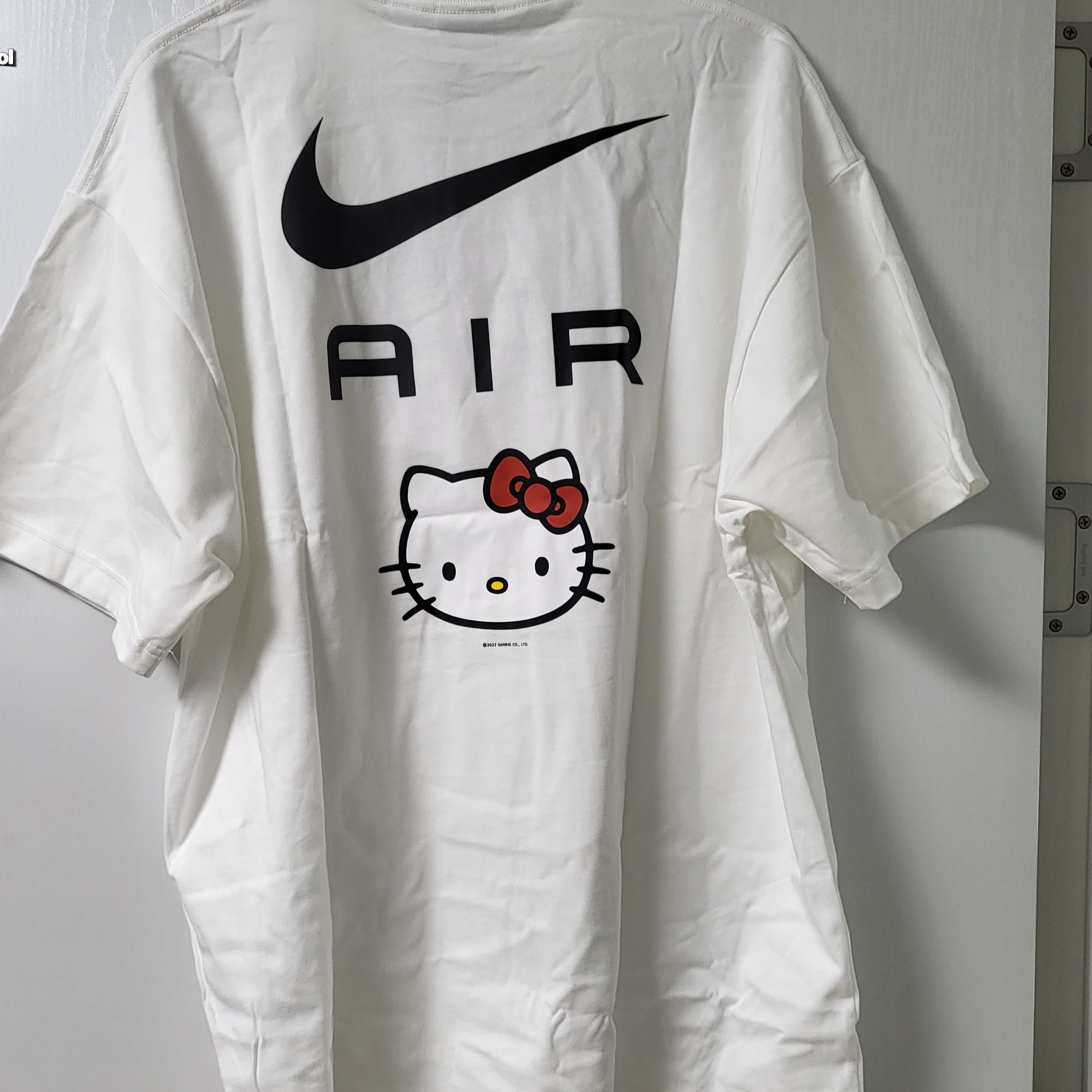 Nike x Hello Kitty NRG Air T-Shirt White - Asia 착용 스타일 - 2