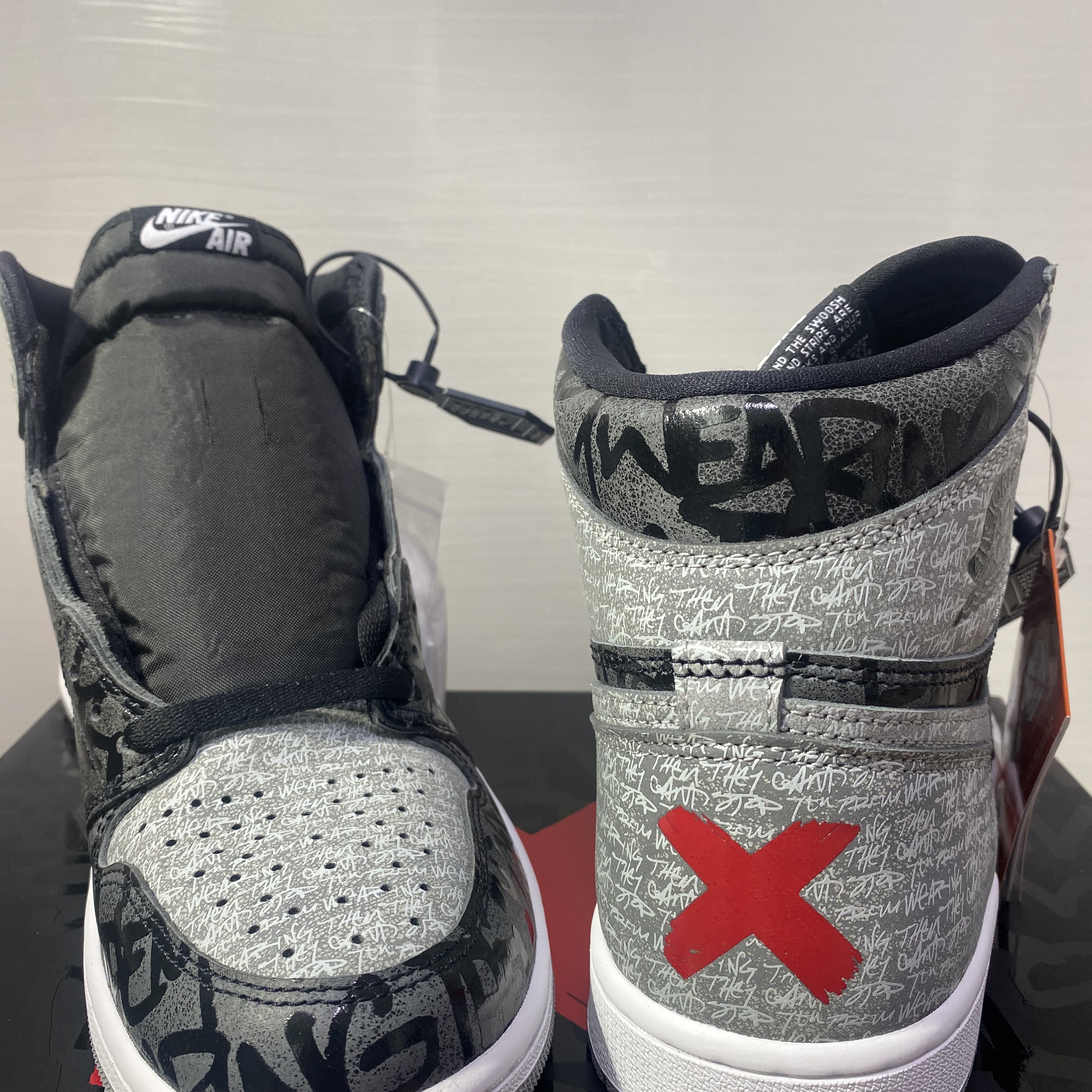 Jordan 1 Retro High OG Rebellionaire 착용 스타일 - 5