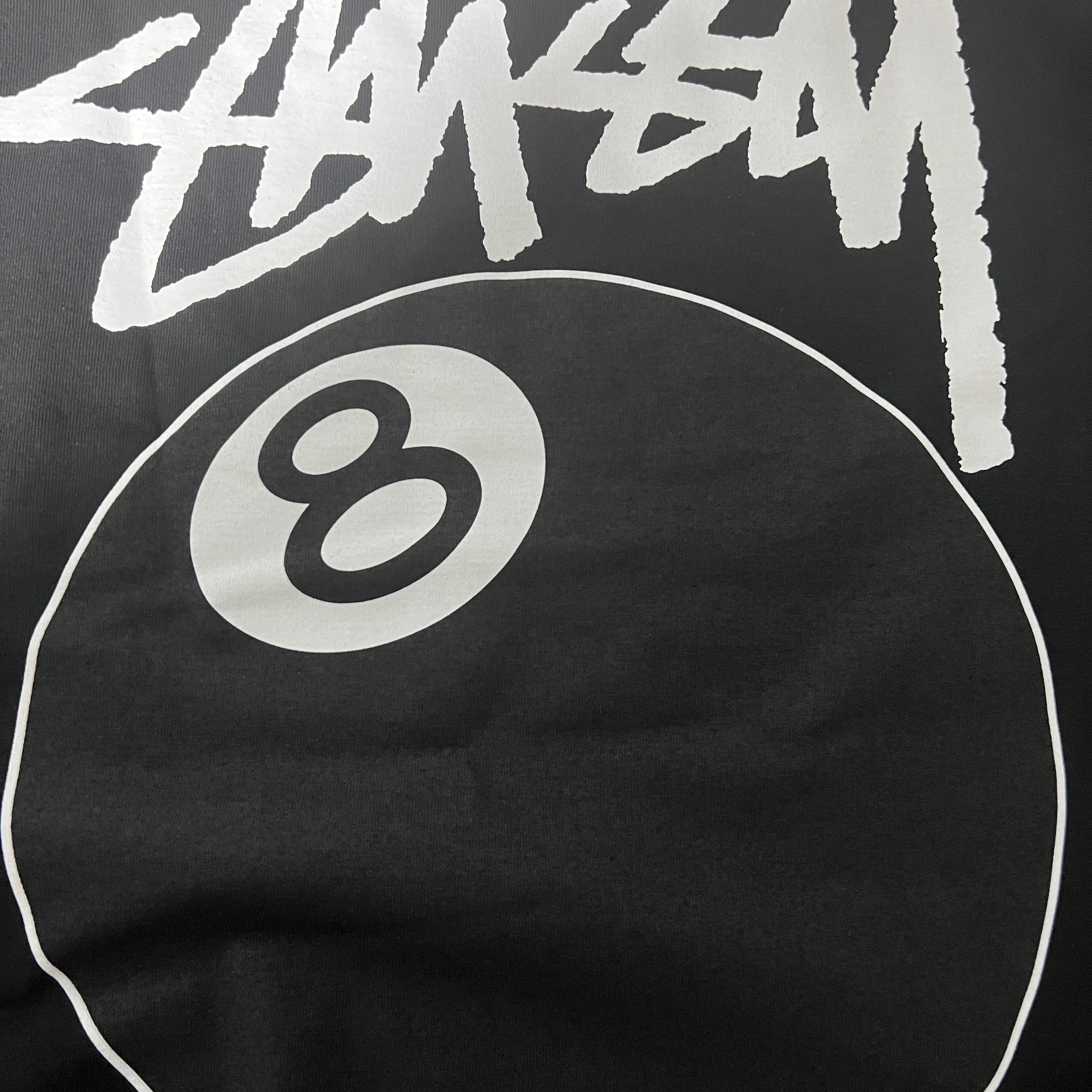 Stussy 8 Ball T-Shirt Black - 22SS 착용 스타일 - 1