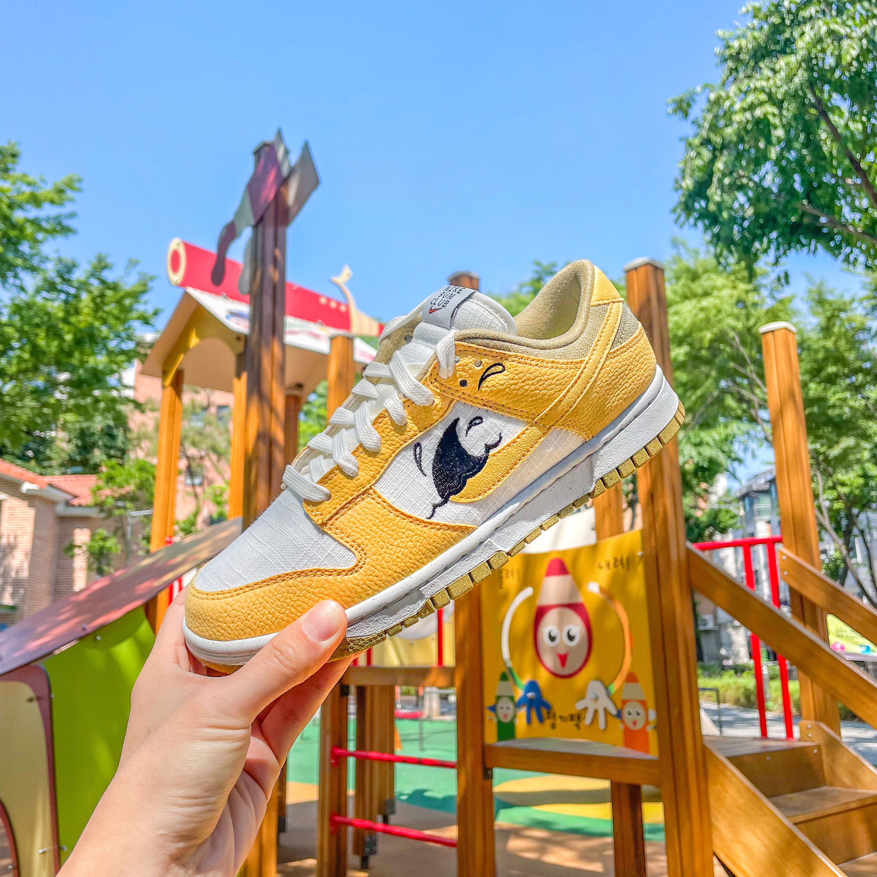 Nike Dunk Low Retro SE Next Nature Nike Sun Club 착용 스타일