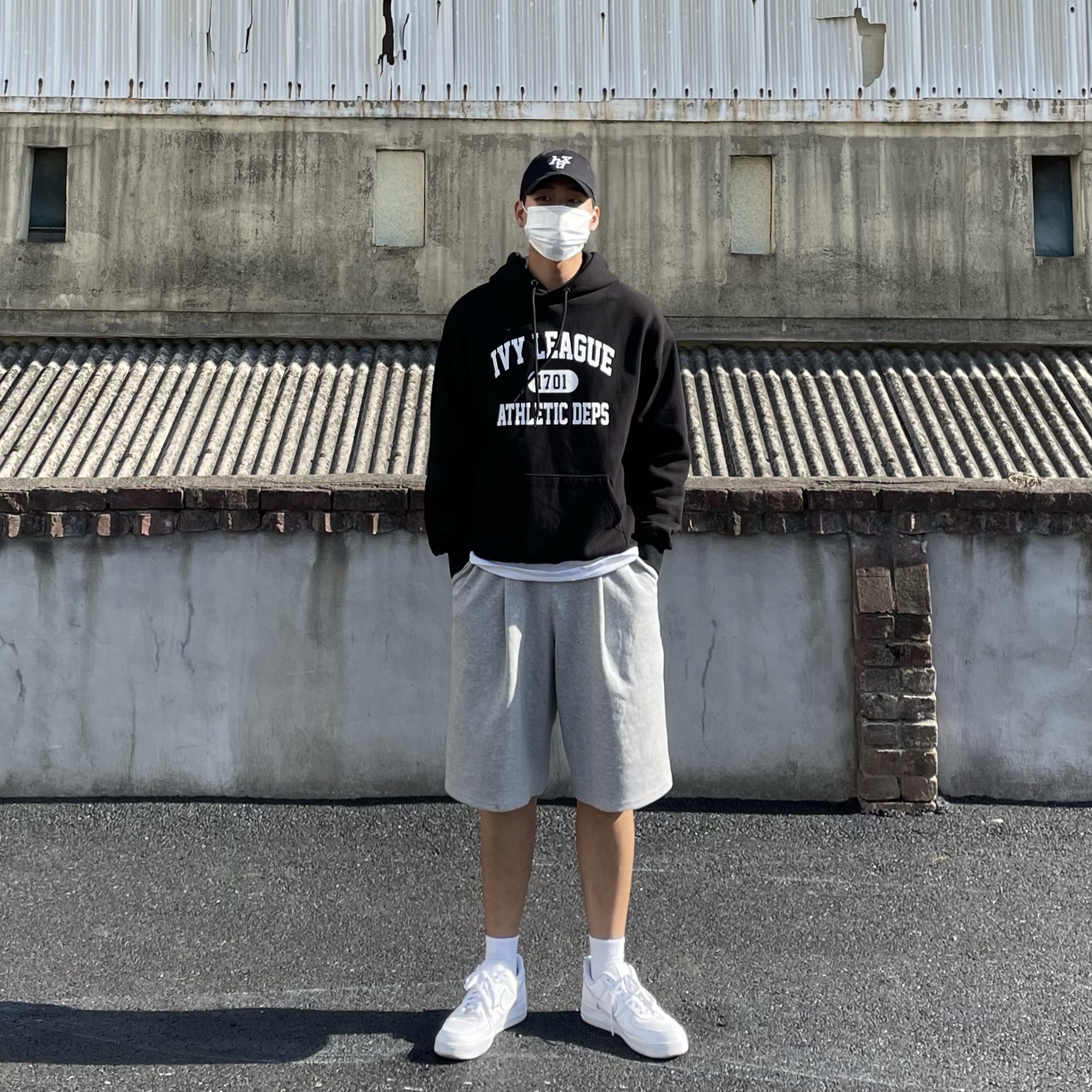 Nike Air Force 1 '07 Low White 착용 스타일