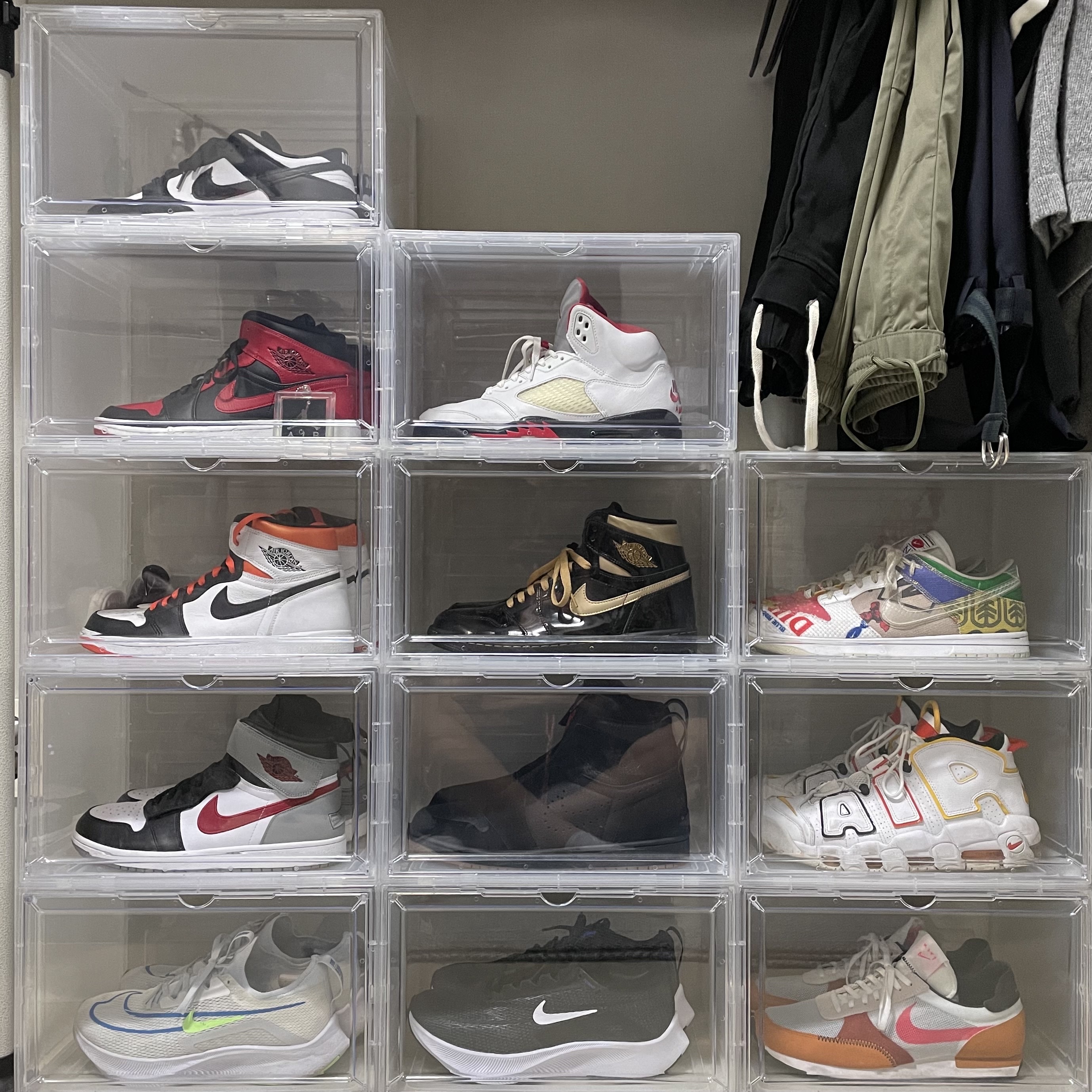 Jordan 1 Mid Bred Banned 2020, Nike Dunk Low Retro Black 착용 스타일