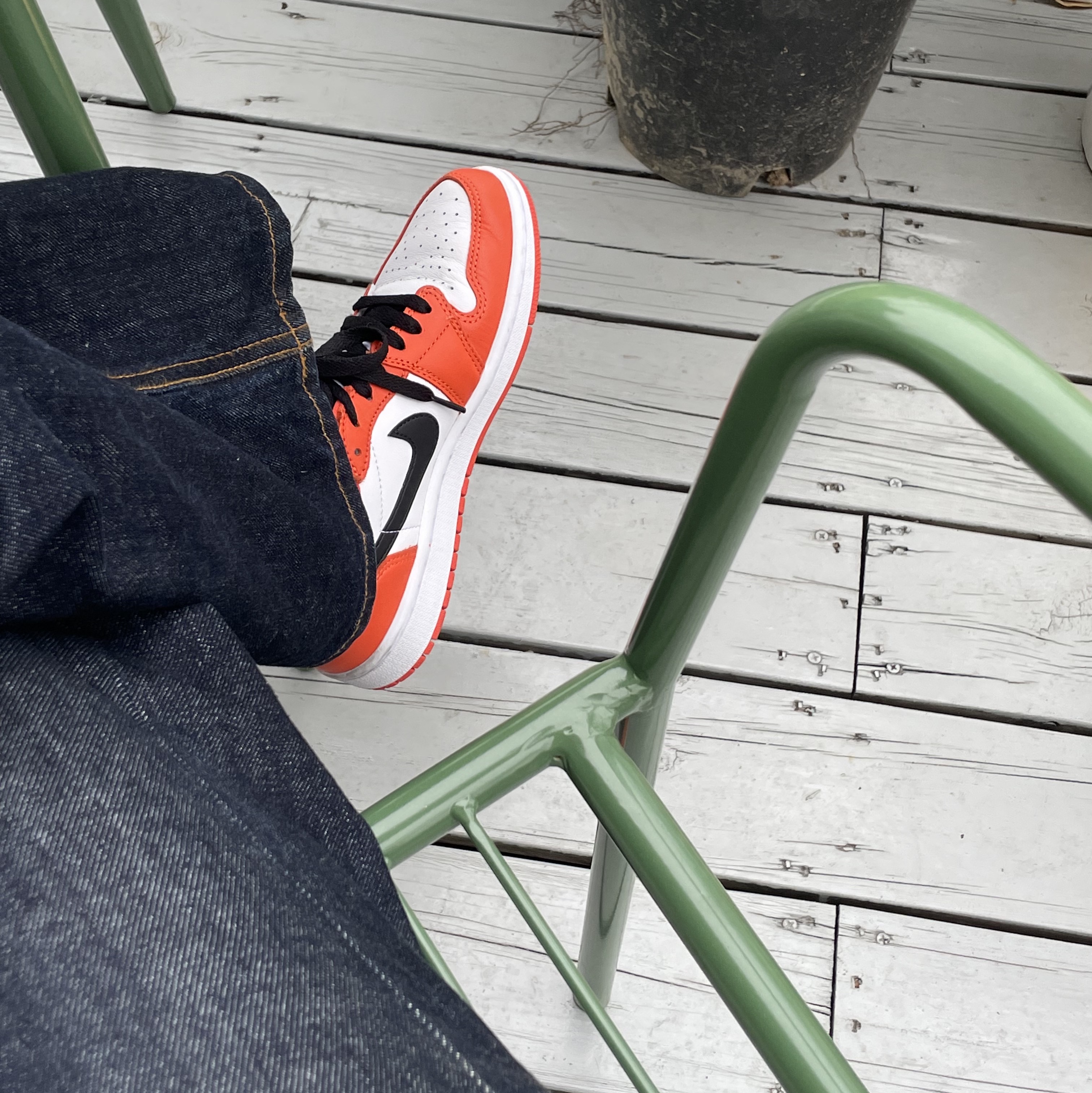 (W) Jordan 1 Low OG Starfish 착용 스타일