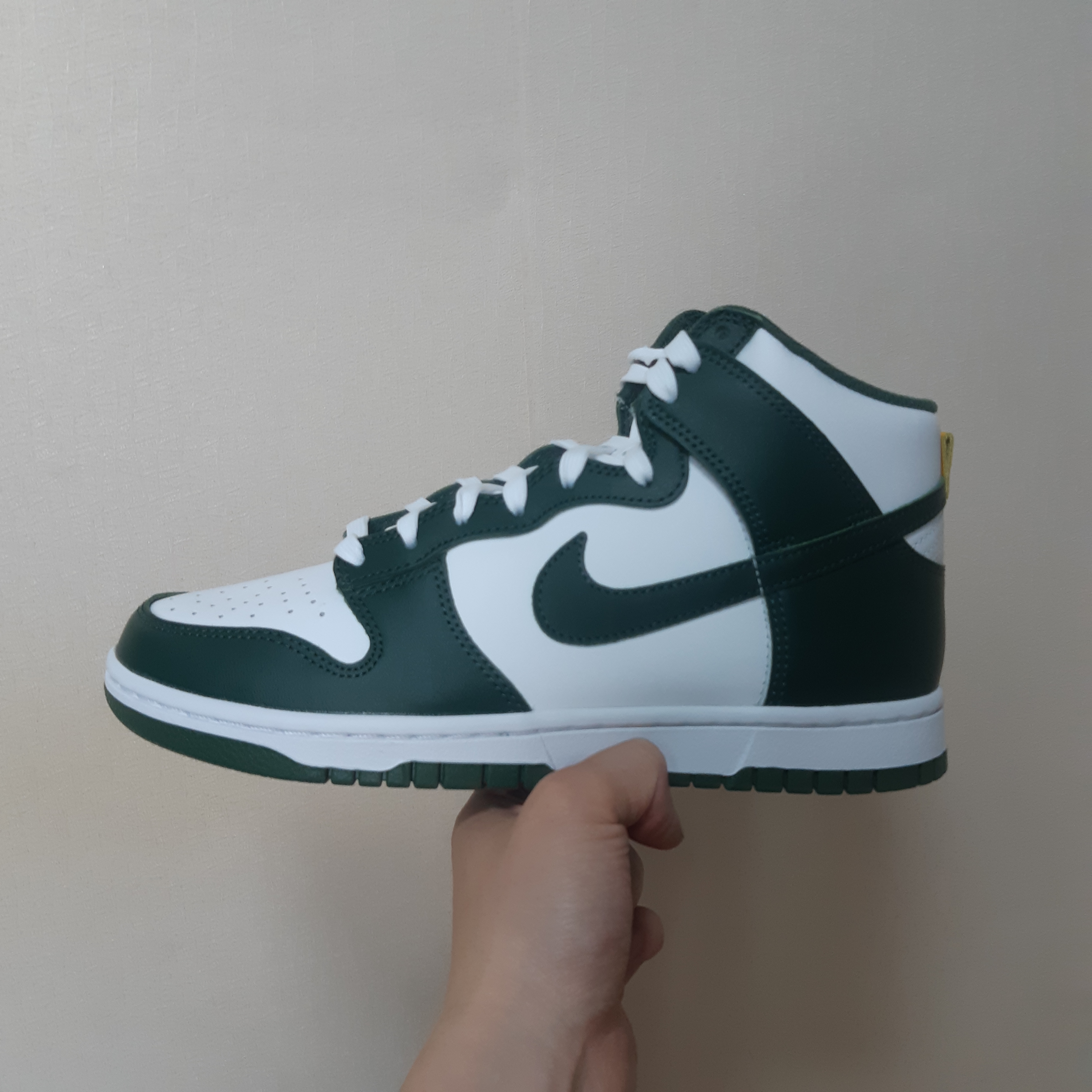 Nike Dunk High Retro Noble Green 착용 스타일