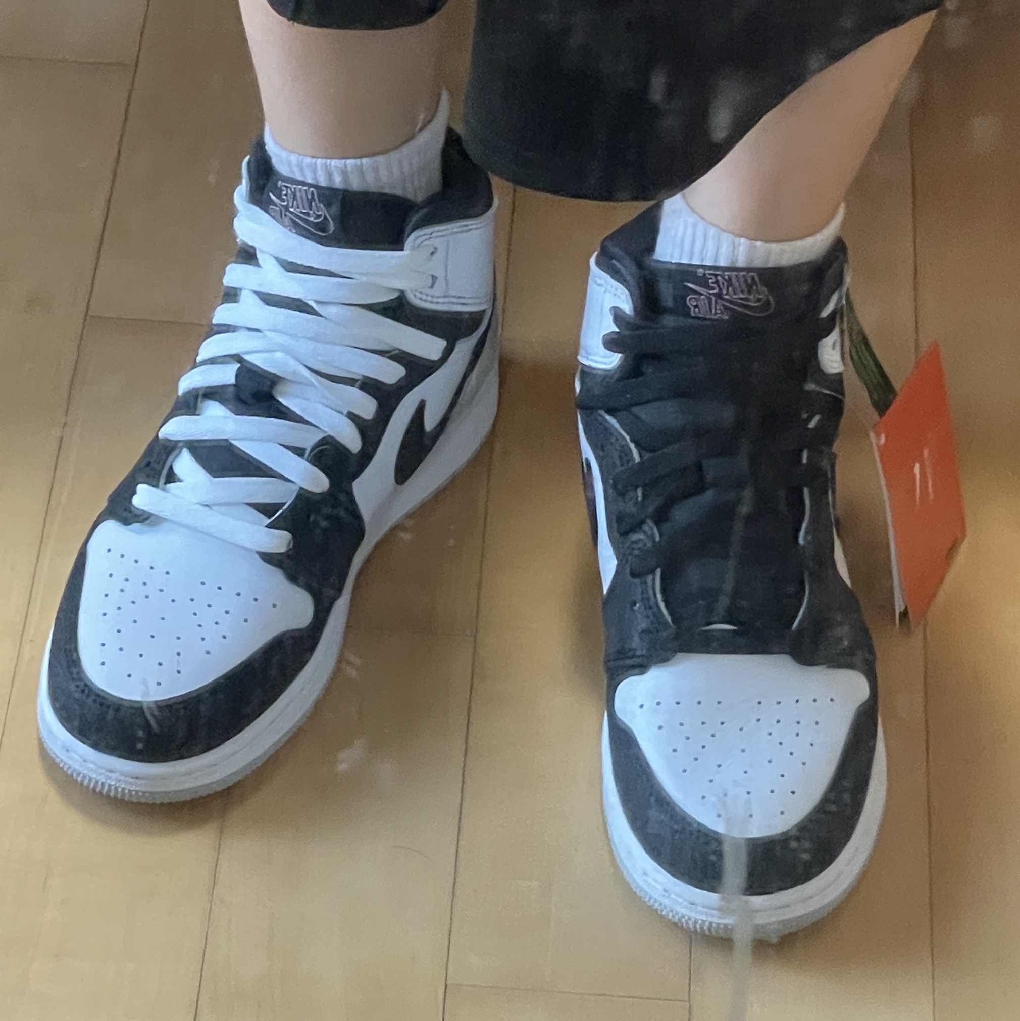 (GS) Jordan 1 Retro High OG Bleached Coral, Jordan 1 Retro High OG Bleached Coral 착용 스타일